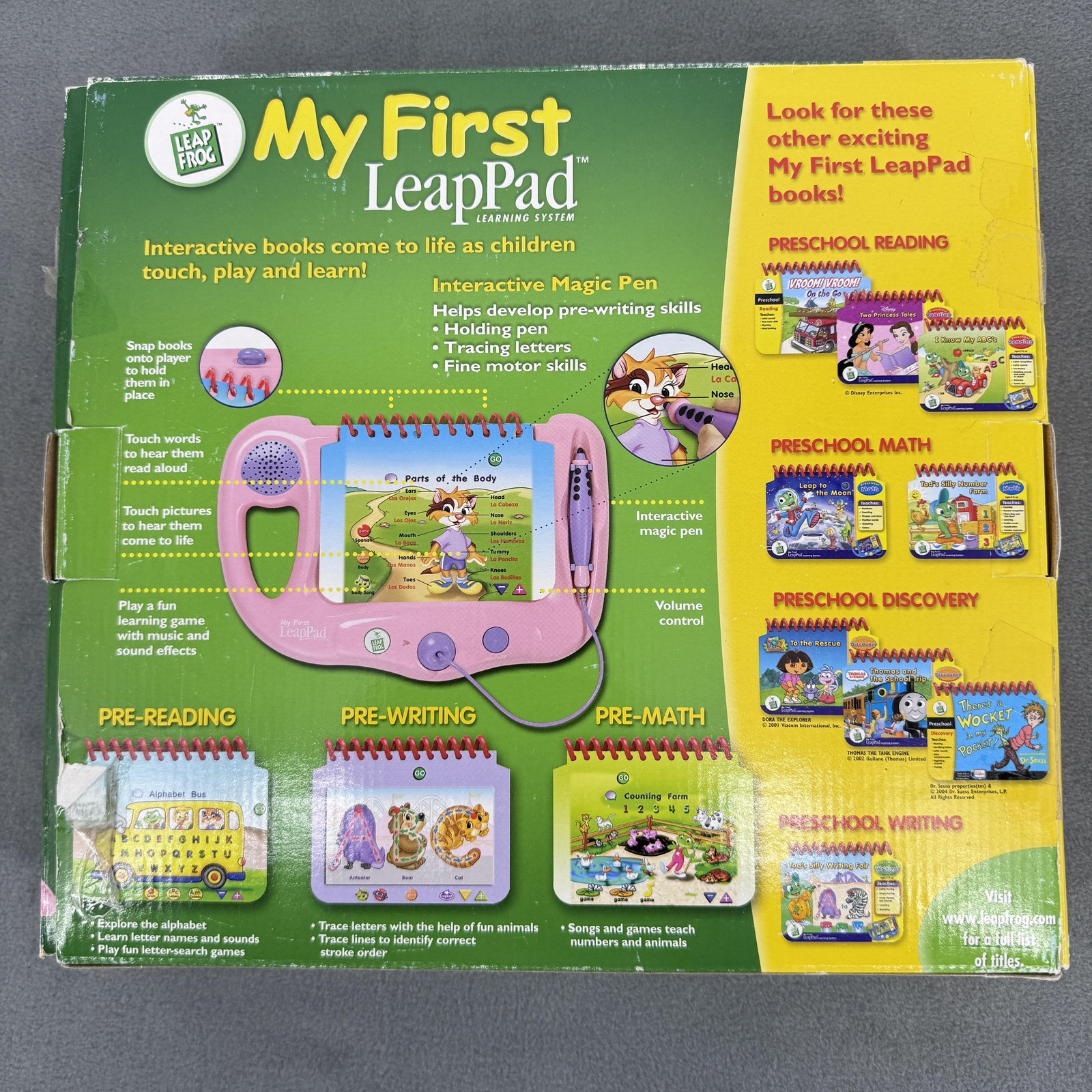 Pink Toys r Us LeapFrog My First LeapPad SpongeBob Best Friend Adventures