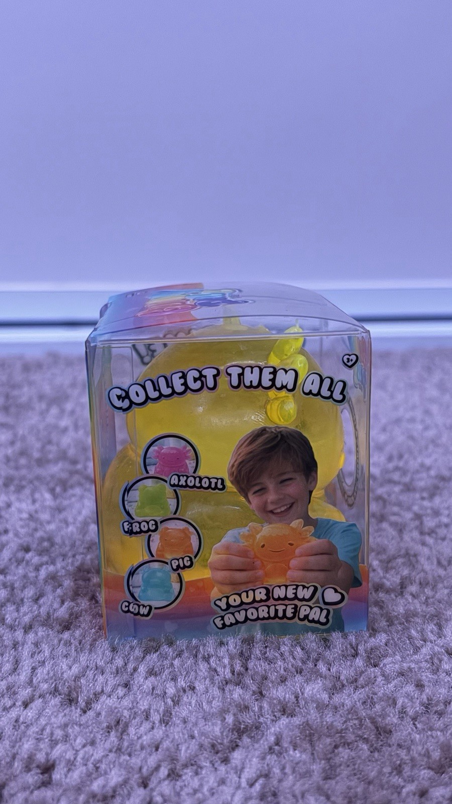 Gummy Palz Yellow Tactile Squeeze Toy Ages 3+ 3-4 Years 4-7