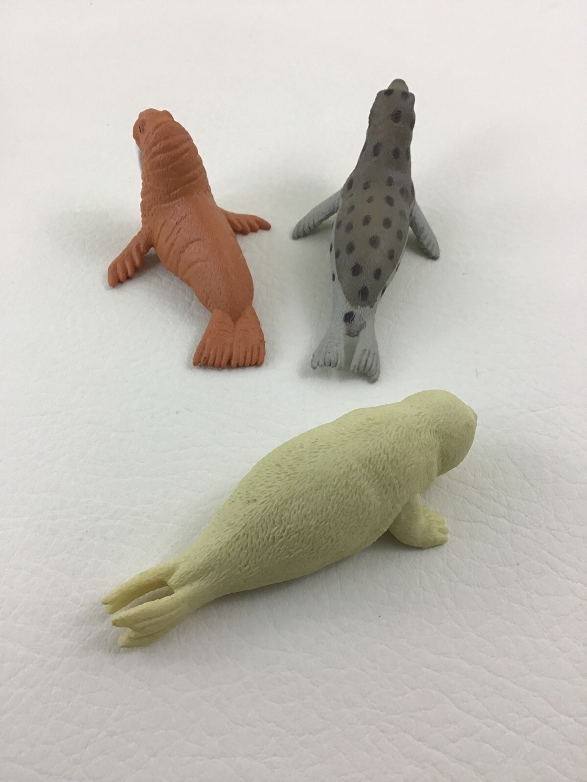 K&M Arctic Animals North Pole Sea Life Miniature PVC Figures 10pc Lot Realistic