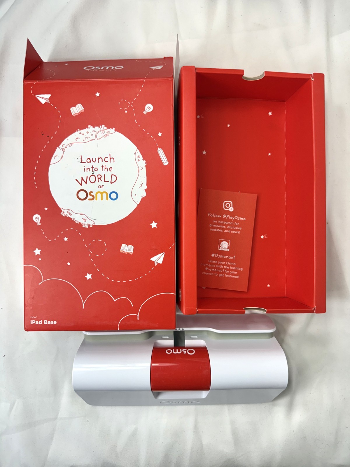 Osmo Educational iPad Game Lot Starter Coding Words Numbers Tangram