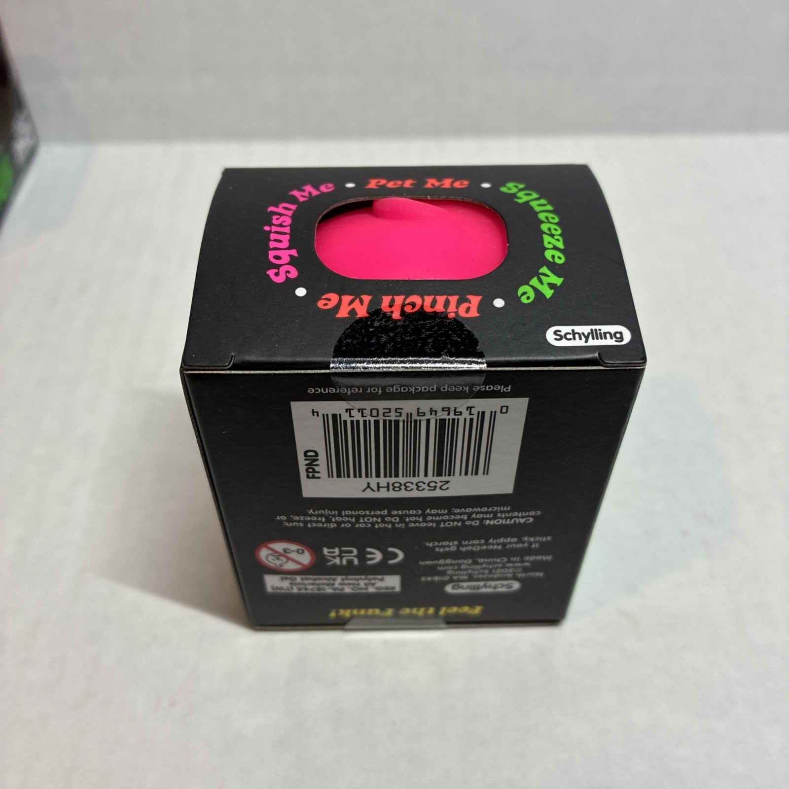 Authentic NEEDOH Funky Pup DOG Nee Doh Stress Ball SQUISHY Fidget PINK New