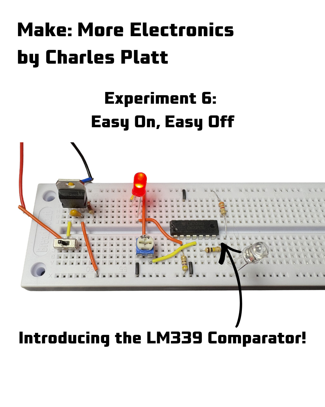 Make: More Electronics Kit Component Pack 1 Follows Book by Charles Platt