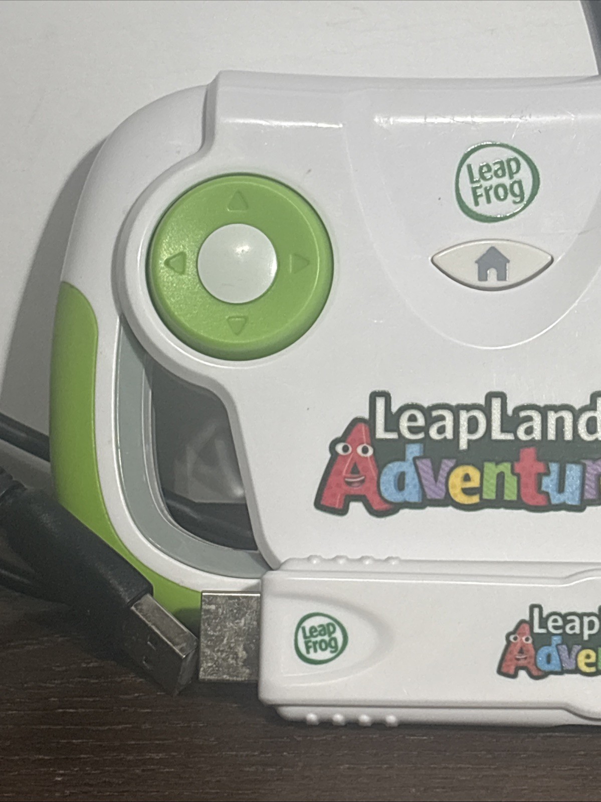 LEAPFROG LEAPLAND ADVENTURES LEARNING VIDEO GAME Works ABC 123 Color Shapes PreK