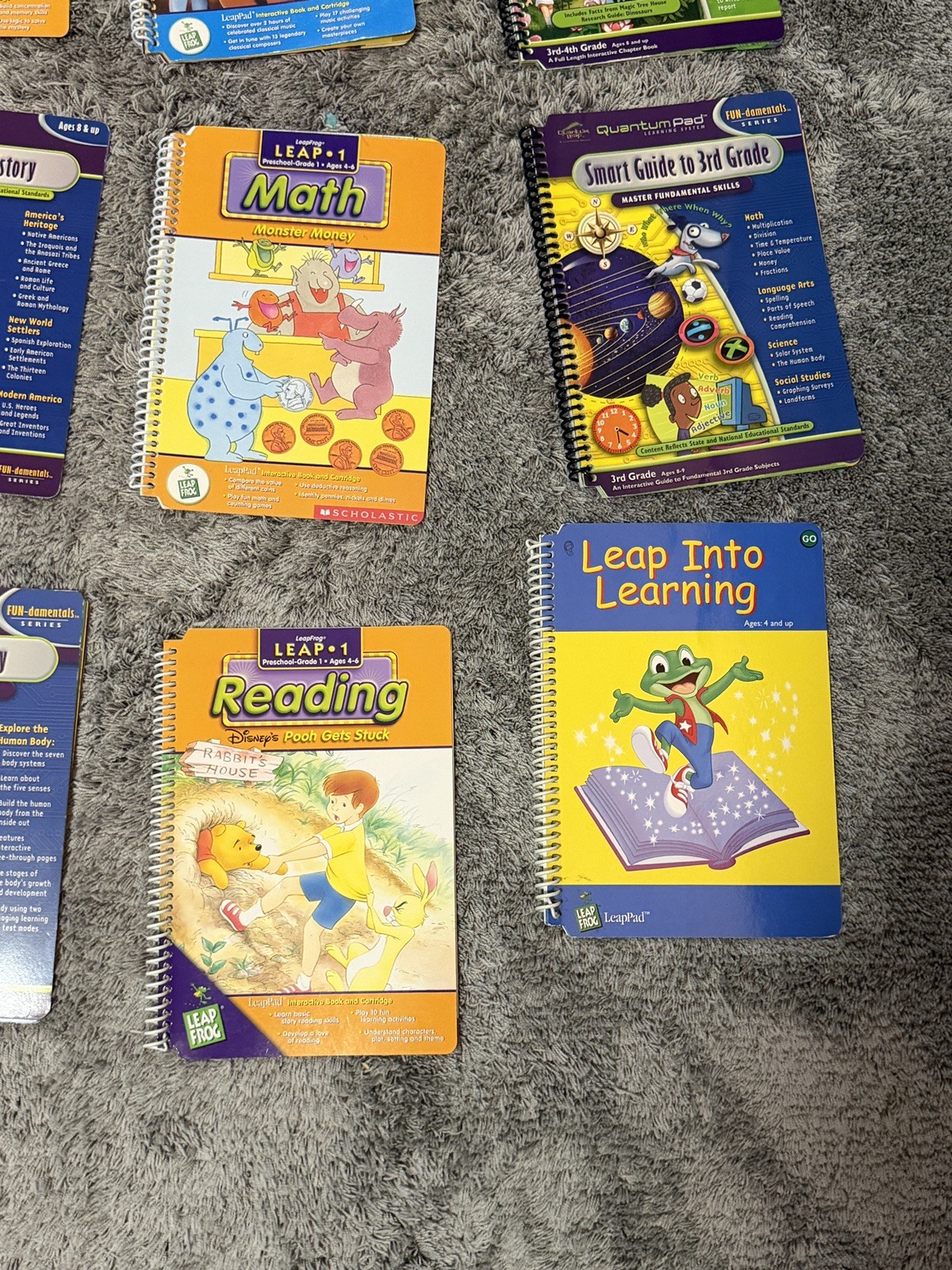 LeapFrog LeapPad Original Learning System Educational Reader Untested READ DESC