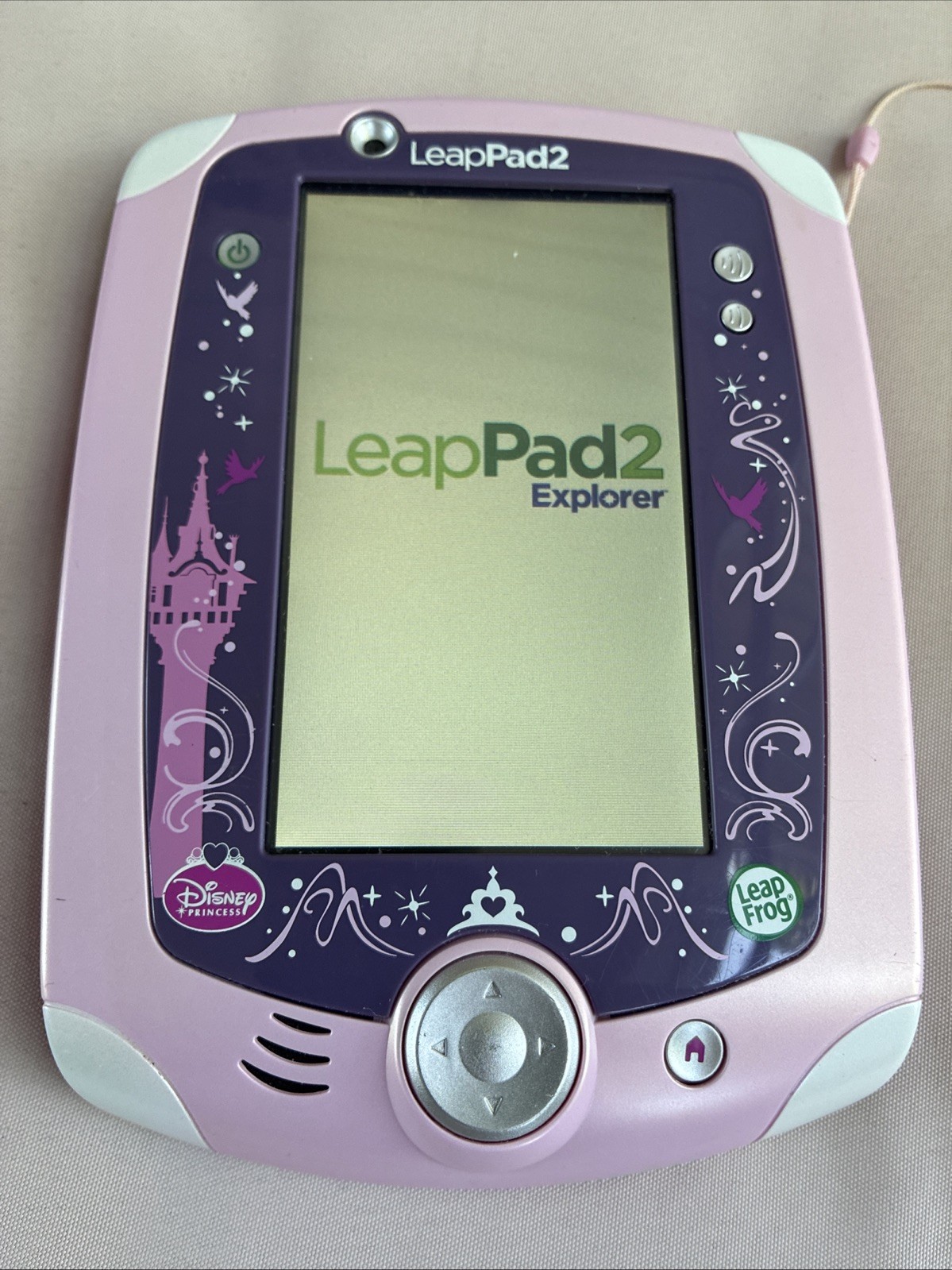 LeapFrog LeapPad2 Explorer Disney Princess Tablet w/ Princess Case (No charger)