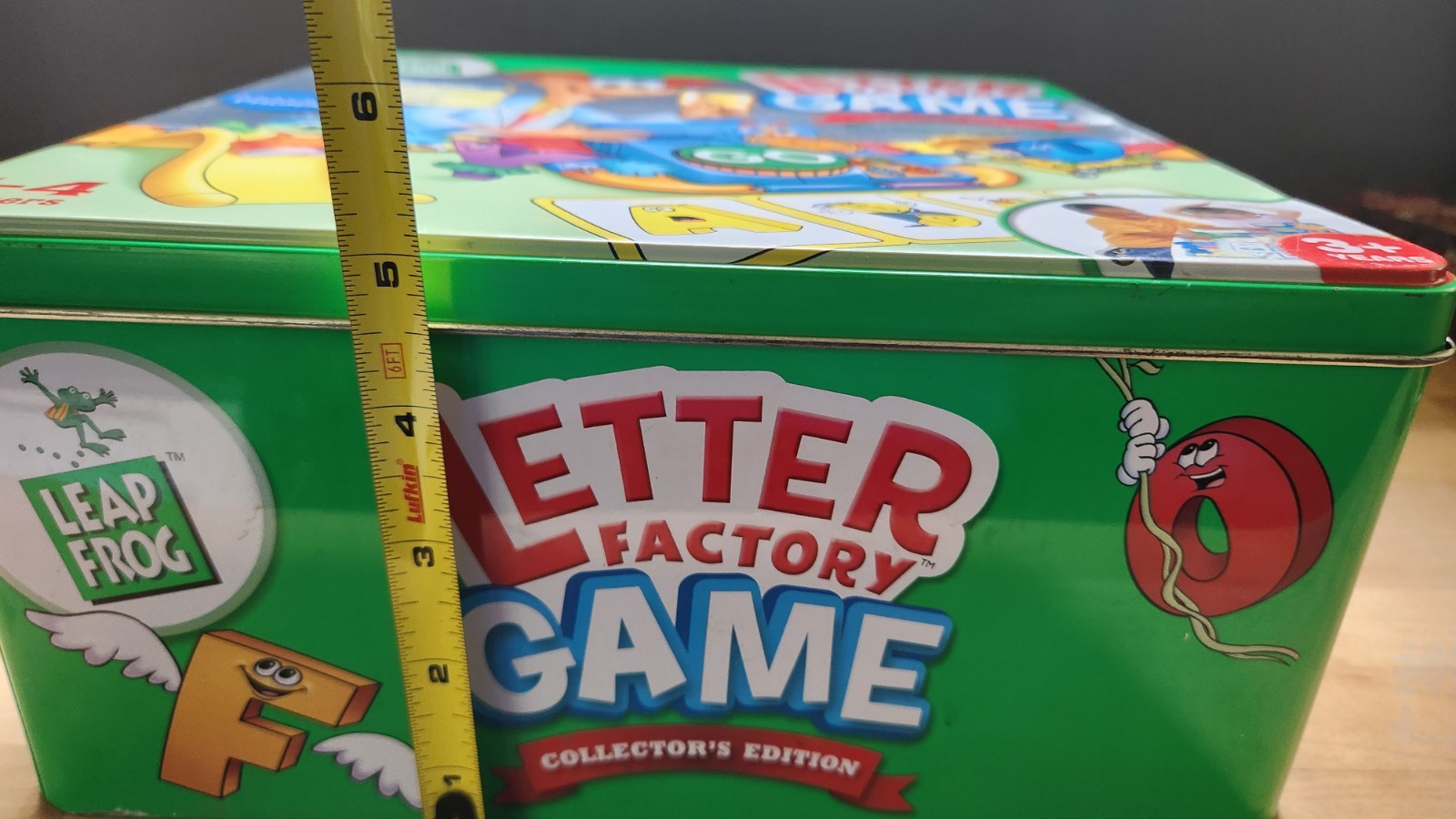 Leapfrog Letter Factory Game 2 in 1 Phonics Colors Counting 3+ Years Works