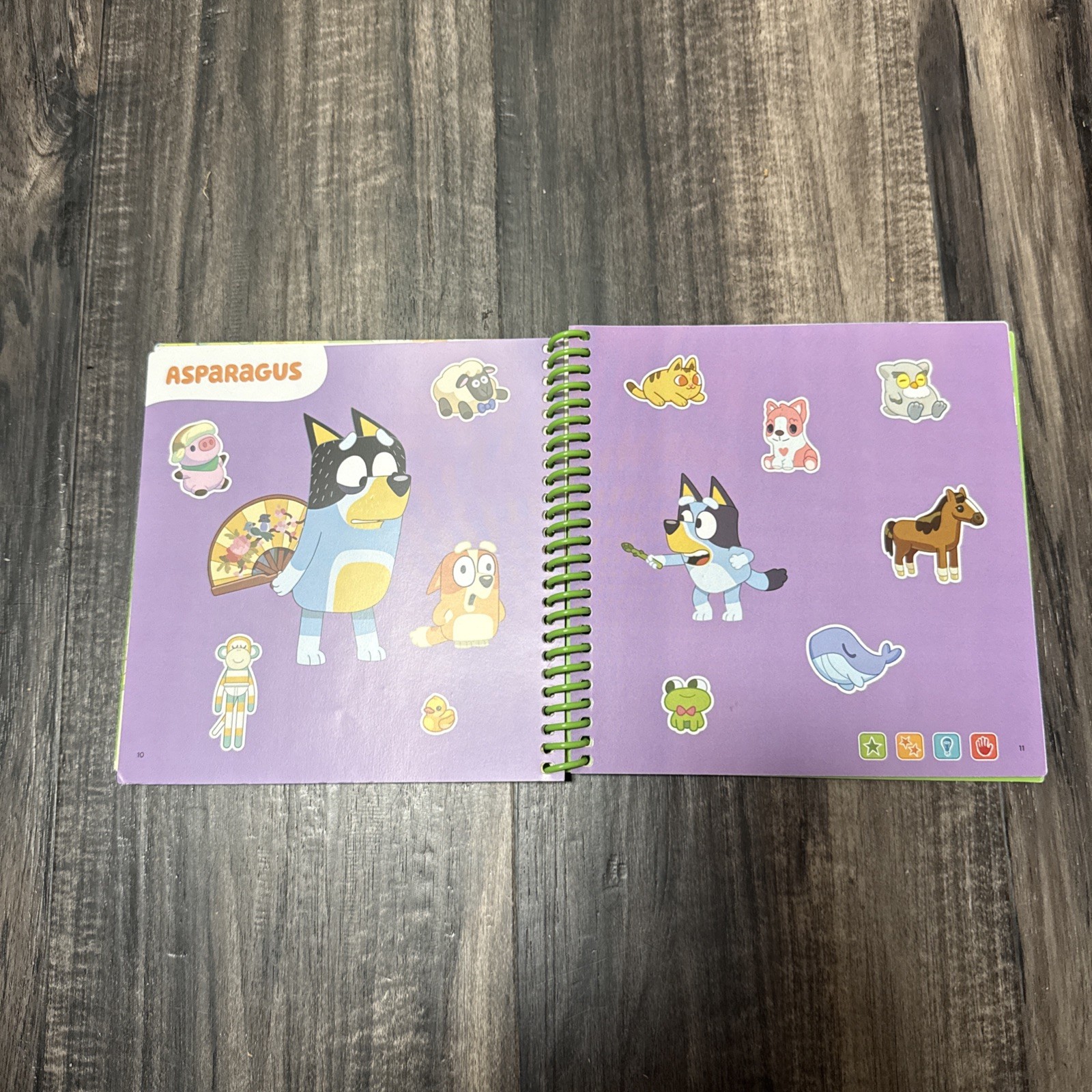 NEW LeapFrog Leap Start Preschool book — BLUEY: FUN AND GAMES