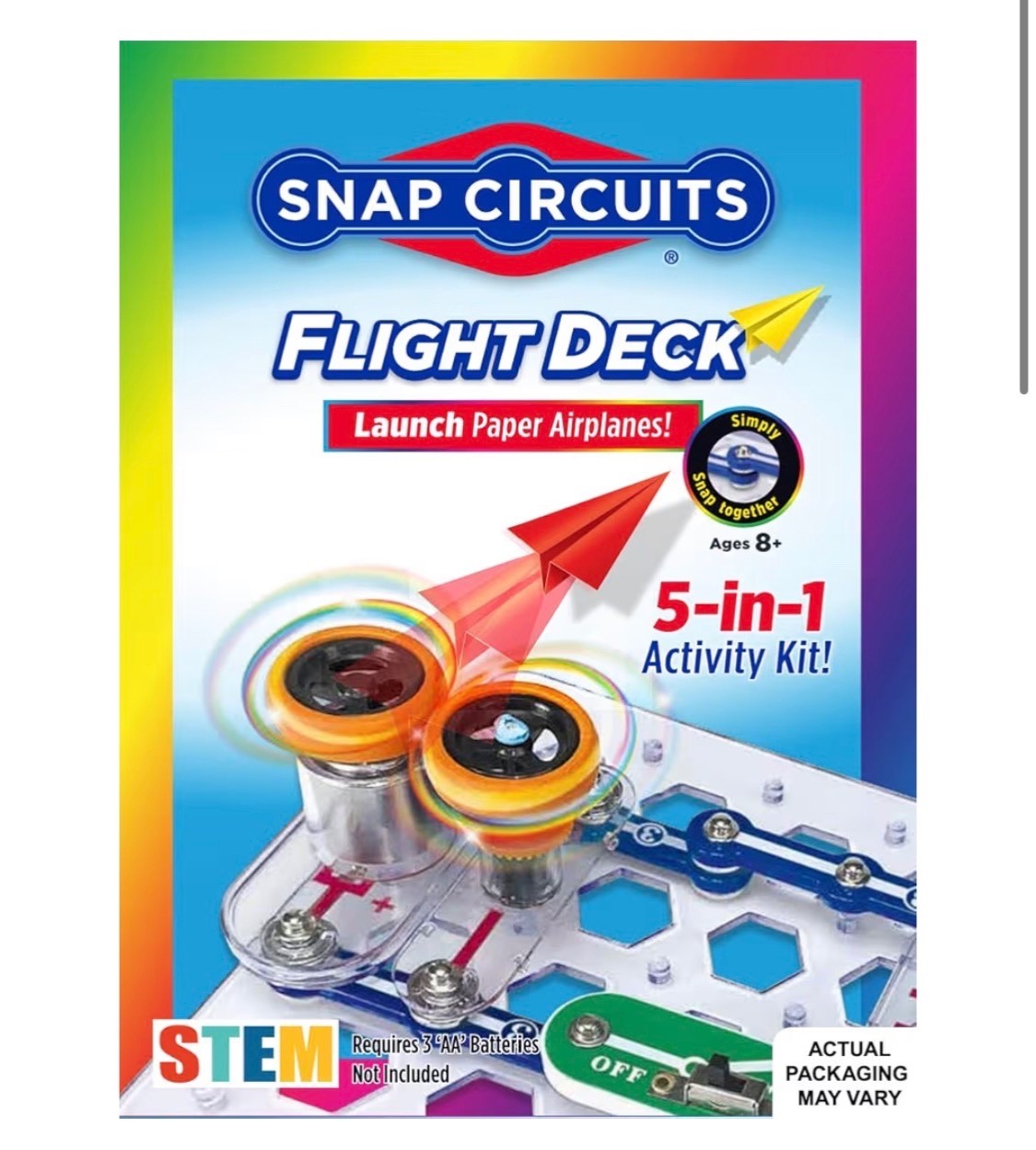 Flight Deck Science/STEM Toy kit | Ages 8+ | Construction Gift for Boys and G…