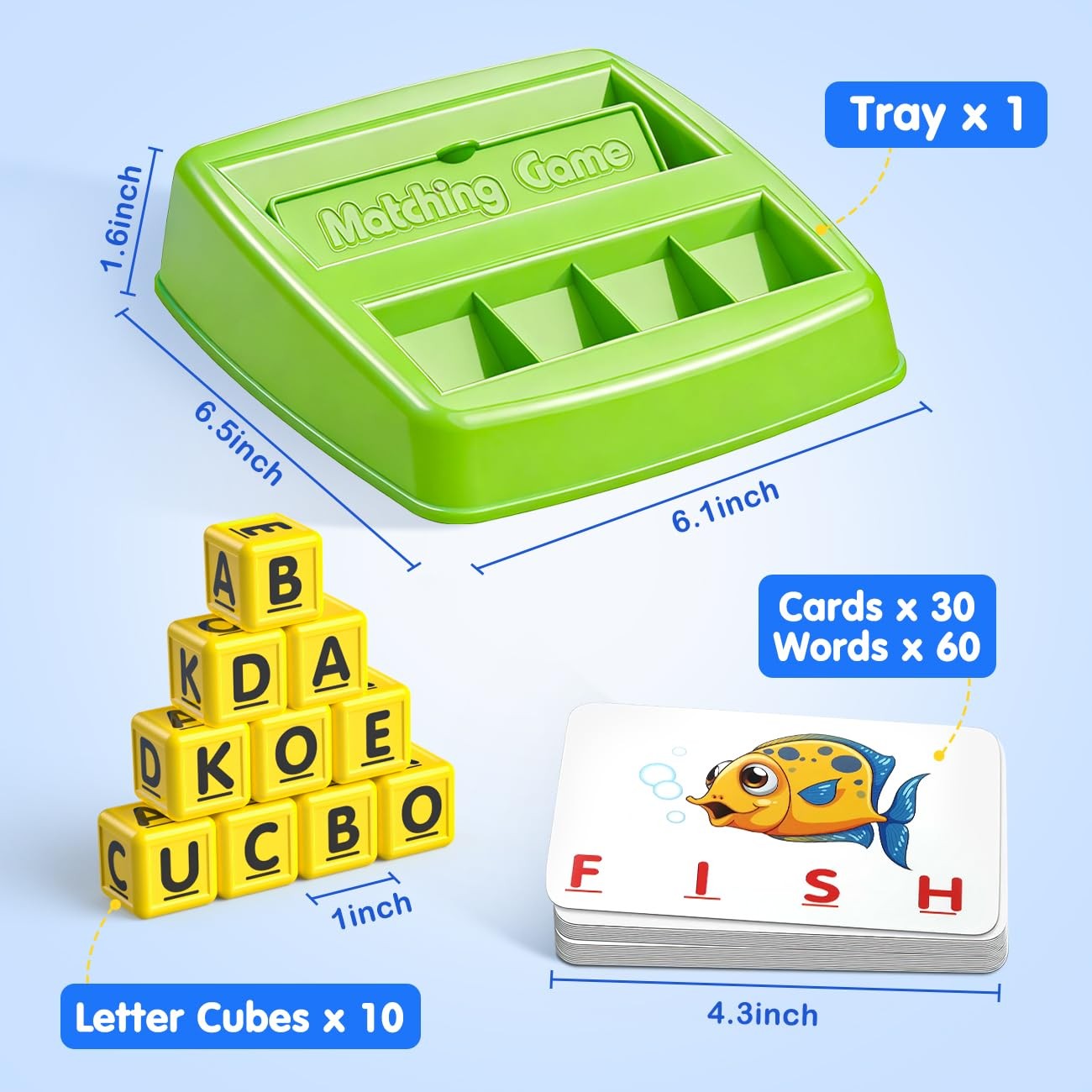 Hahagift Matching Letter Game For 3 4 5 Year Old Girls Gifts Abc Learning Toys