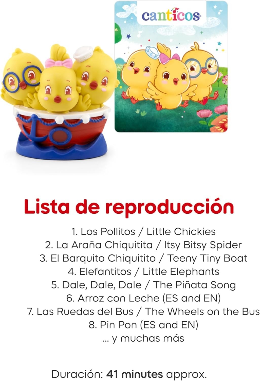 Canticos Audio Toy Figurine [English/Spanish]