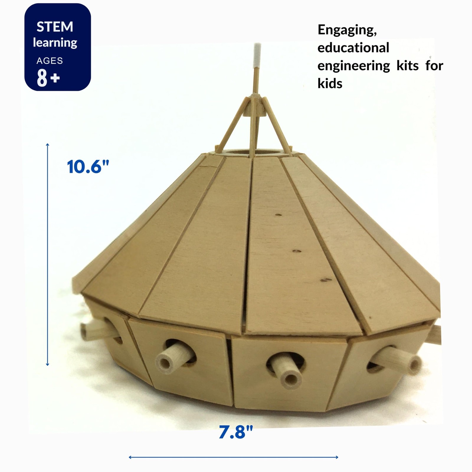 STEM Kit – Leonardo da Vinci Tank | Build It Yourself Wooden Model | Educatio…