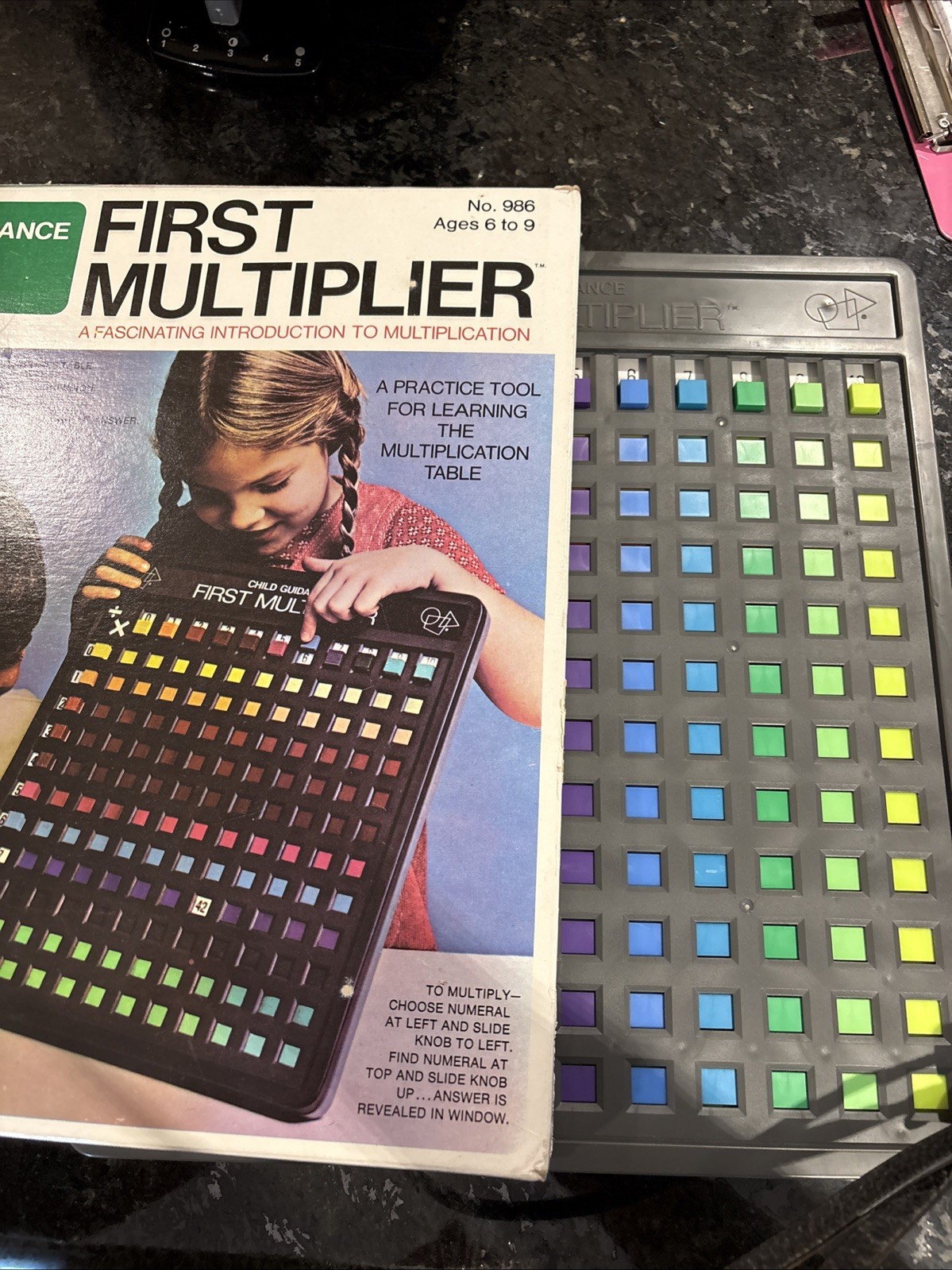 VTG Child Guidance First Multiplier Mathematics Learning Device 5986