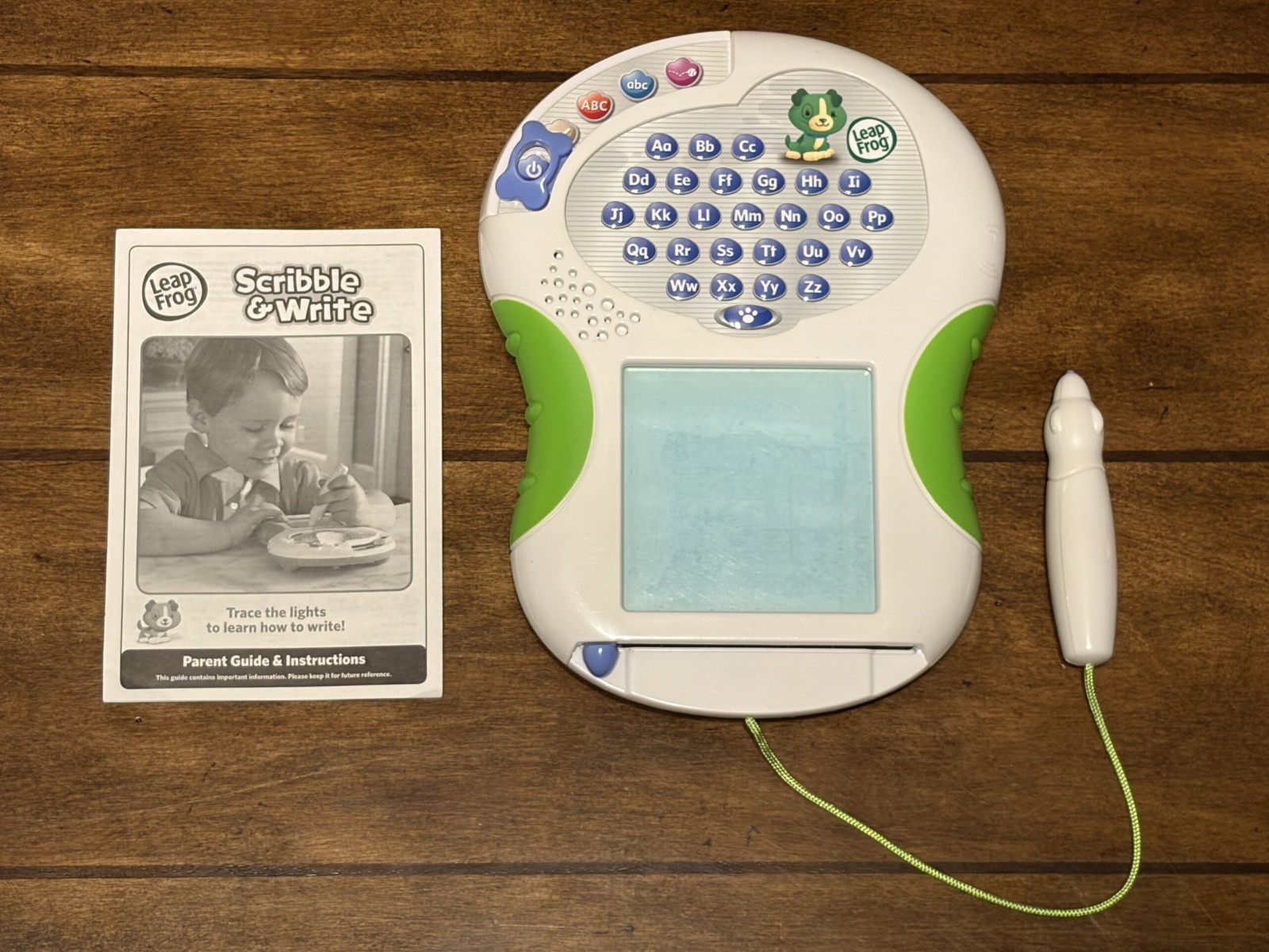 LeapFrog Learning Toy Lot, Text & Learn, Chat & Count, Scribble & Write, manuals