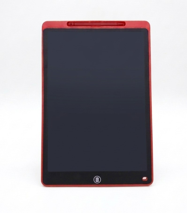 LCD Writing Tablet 16 Inch Writing Board Drawing Pad for Kids (Red)