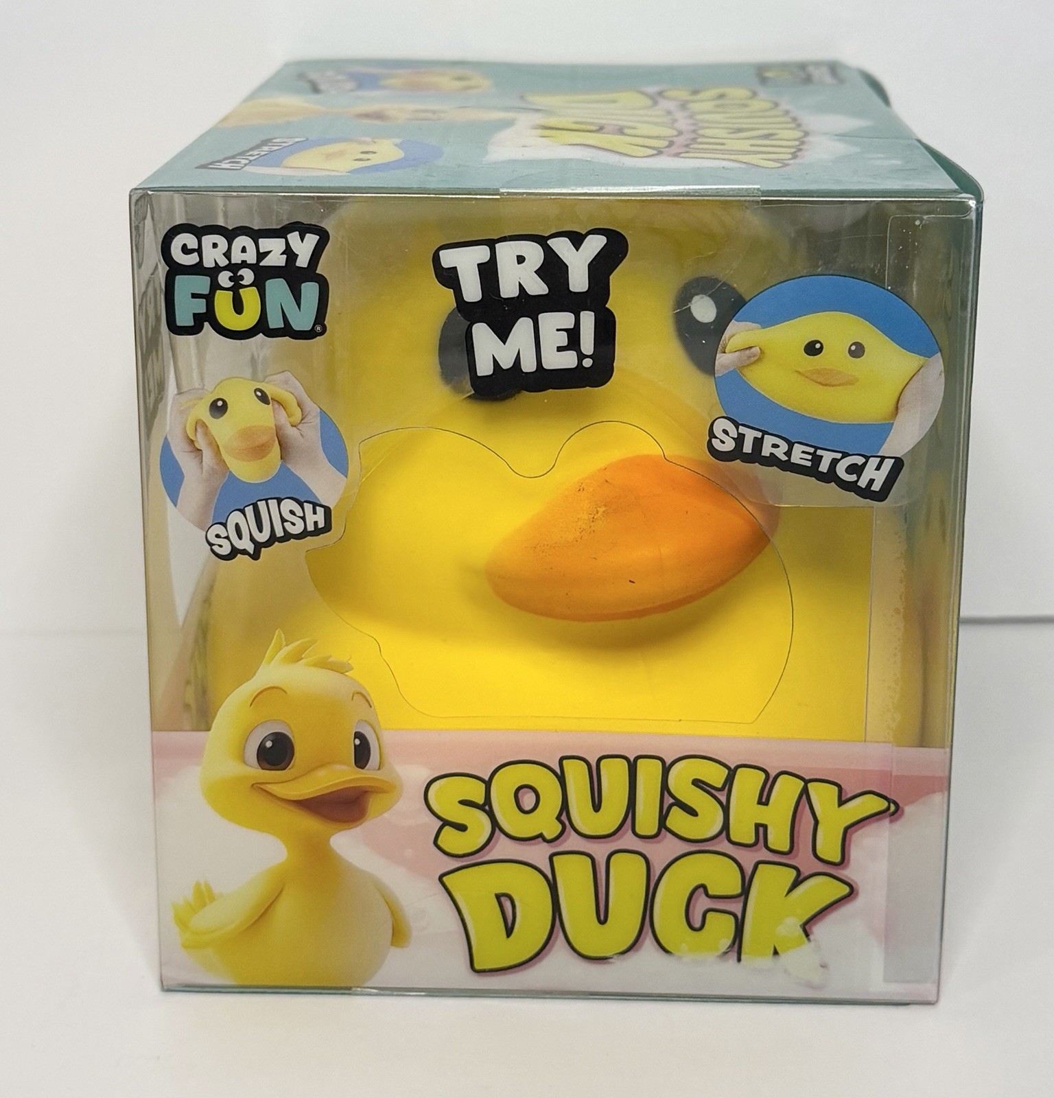 Jumbo Squishy Squeezy Duck Rare Viral TikTok Sold Out RMS Crazy Fun NEW