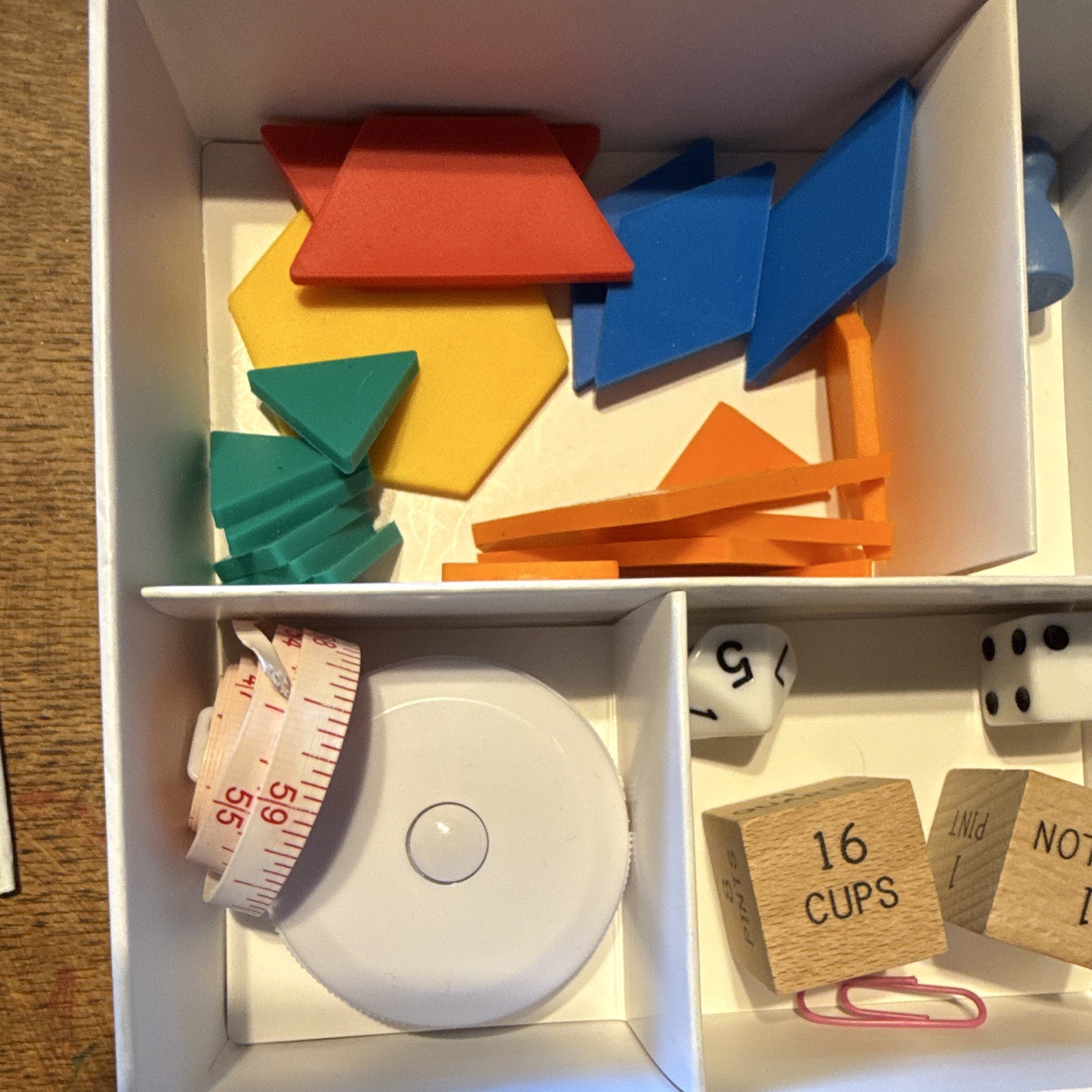 The Good and The Beautiful Math Level 3 Kit w/ Shapes, Dice & Blocks