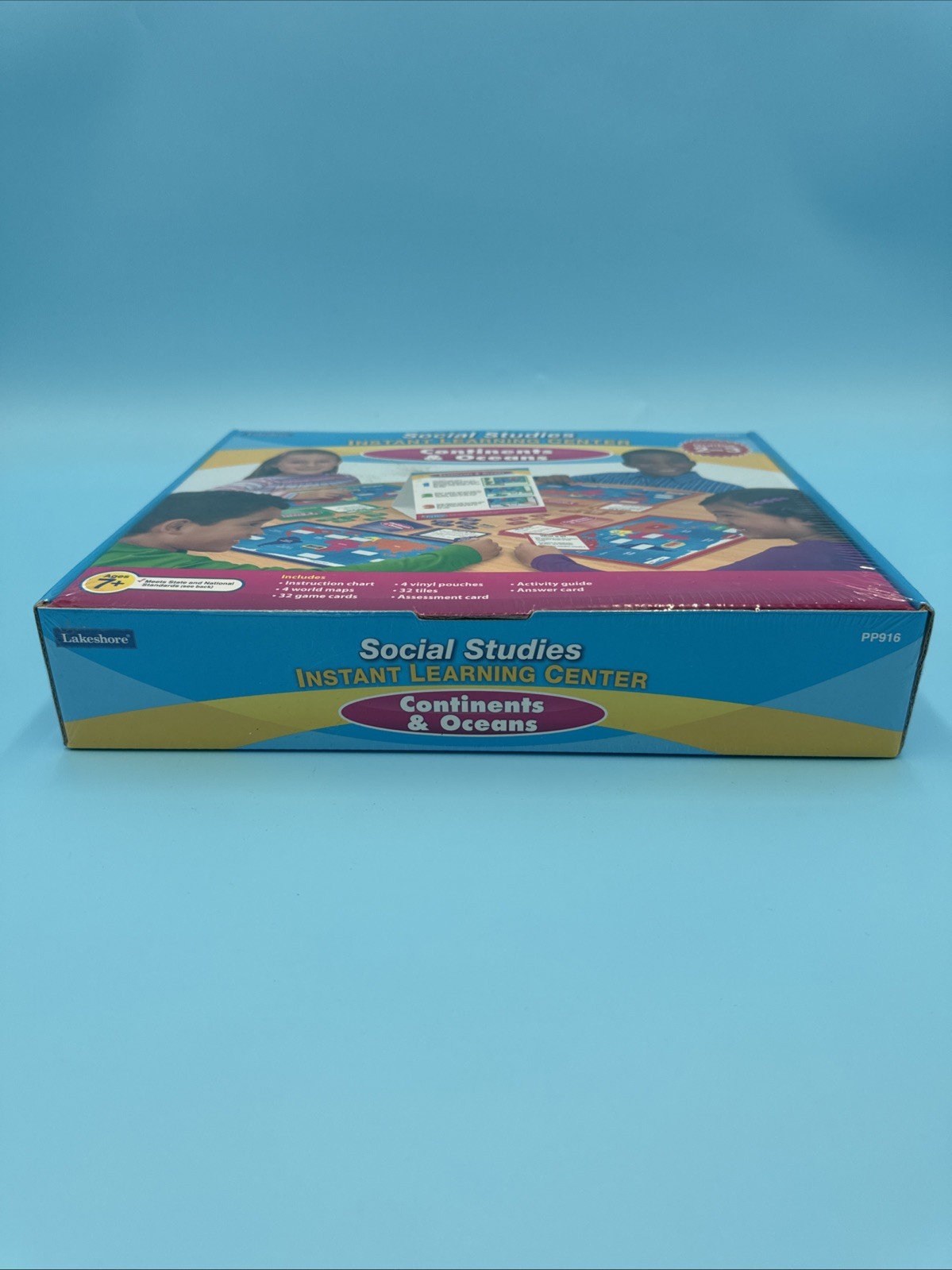 Lakeshore Social Studies Continents & Oceans Instant Learning Center PP916