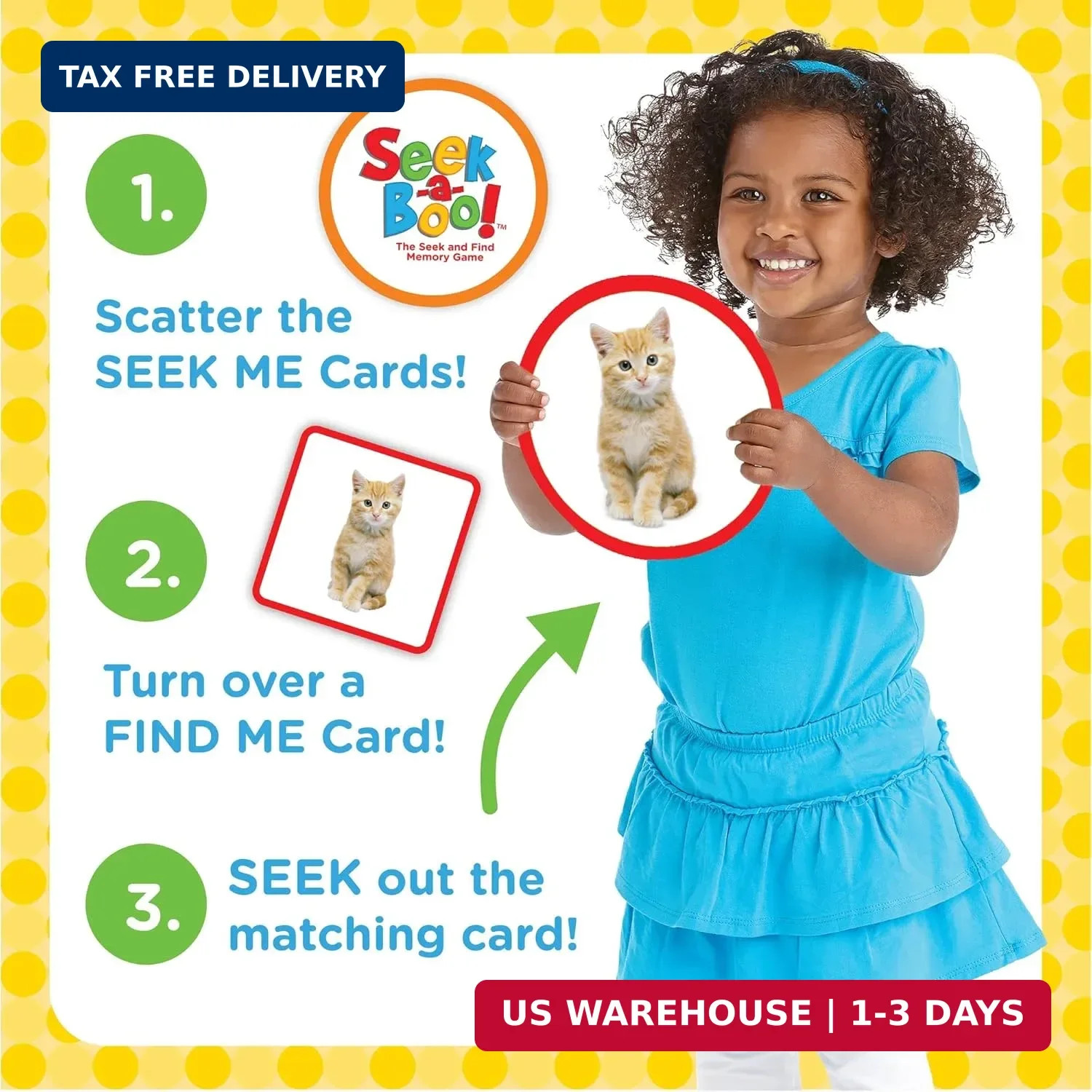 MindWare Seek-a-Boo Seek and Find Memory Game and Toddler Flash Cards Matching G
