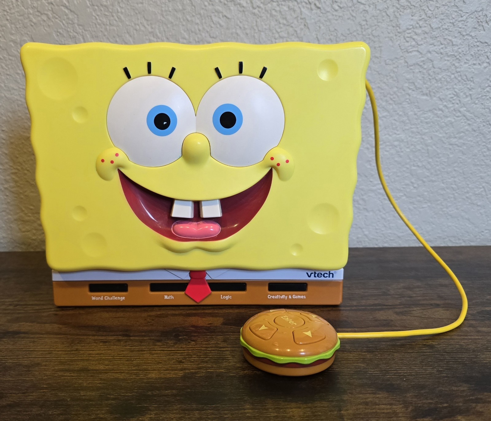 Vtech SpongeBob SquarePants 15 Activity Educational Laptop Vintage – Working