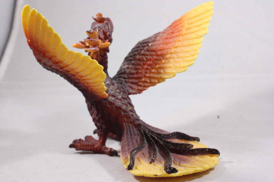 Schleich Knights Phoenix Red Yellow Bird Action Figure 70200 Ritter 2004 Fantasy