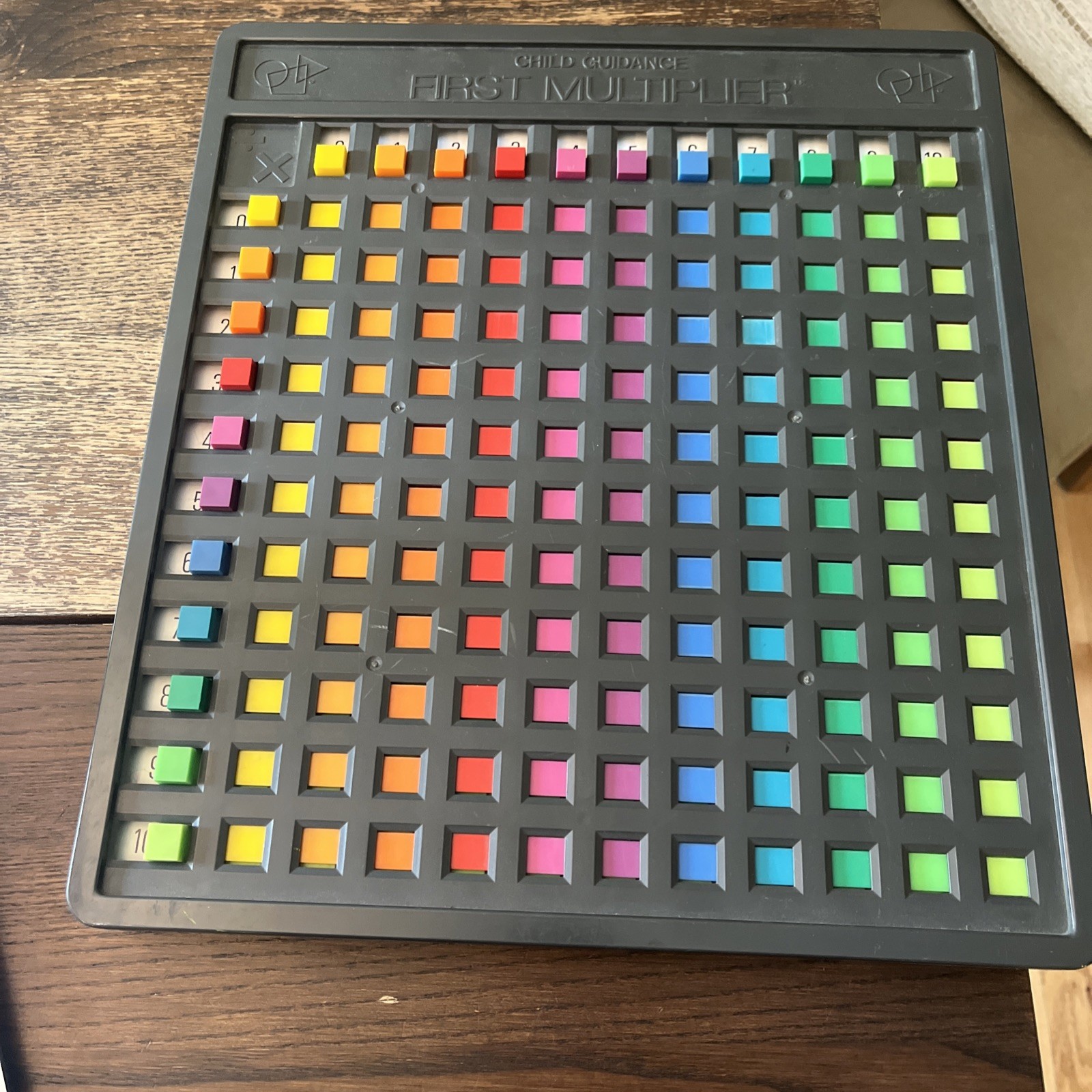 VTG 1979 Gabriel Child Guidance First Multiplier Mathematics Learning Device