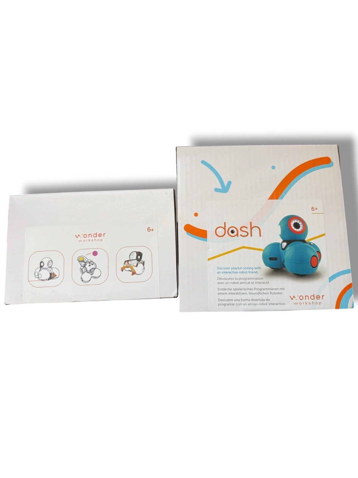 Wonder Workshop Dash Robot Wonder Pack Bundle – NEW & SEALED – Coding – STEM