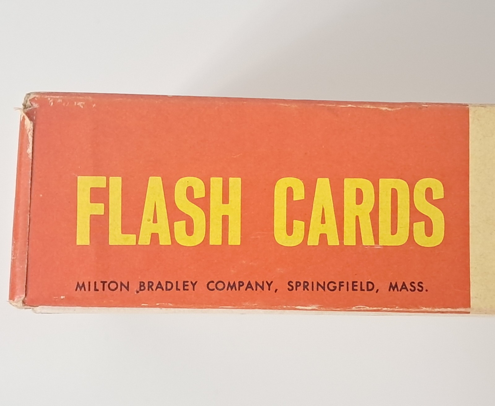 Vintage Milton Bradley New Math Flash Cards Addition Grades 3-6 USA 1965