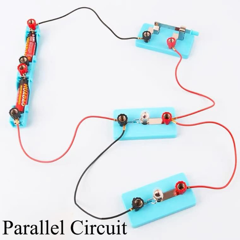 Kids Electricity Circuit Learning Kit,STEM Physics Science Electric Lab Exper…