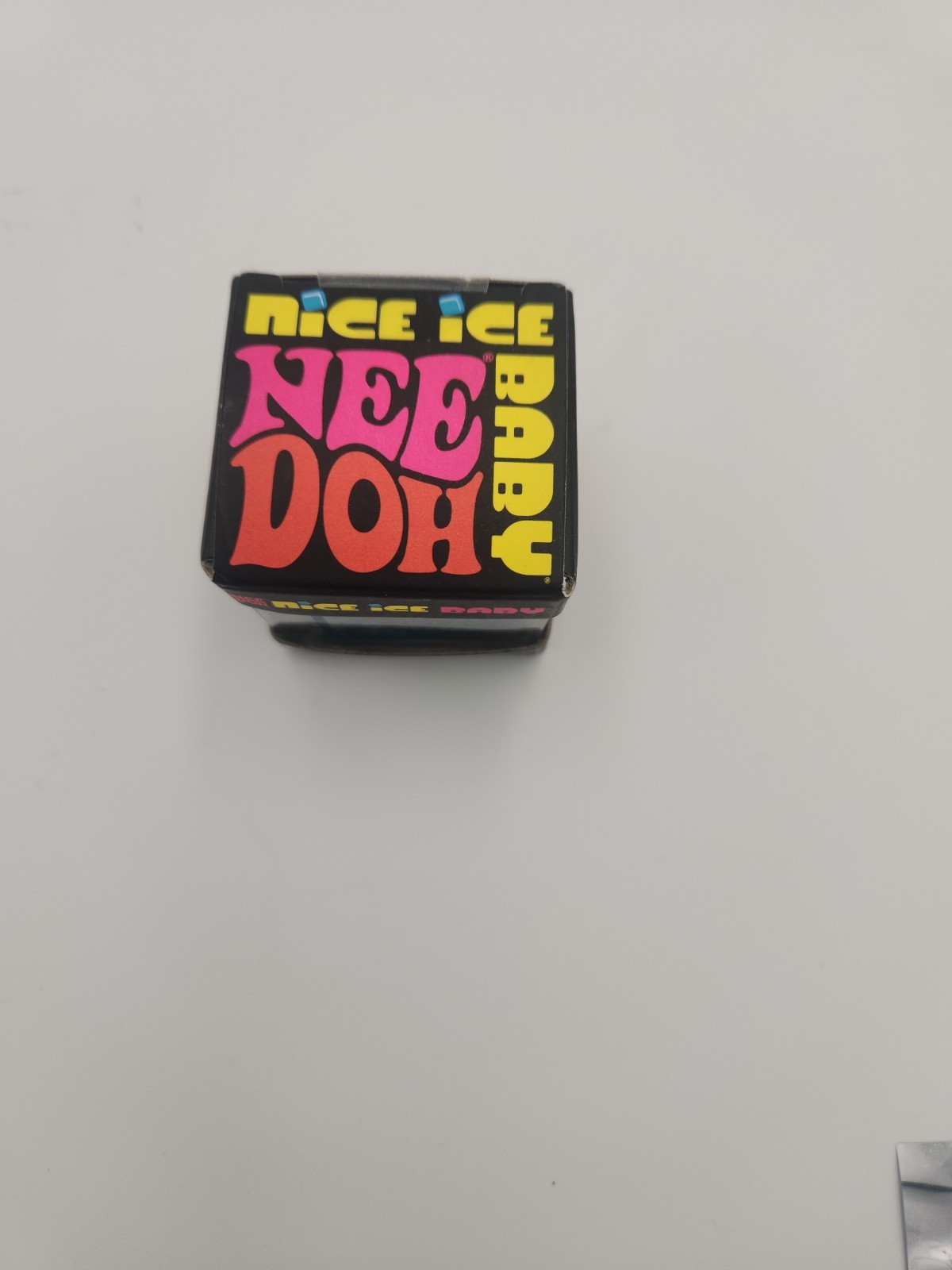 Nee Doh Nice Ice Baby Super Solid Squish Squeeze Toy Blue Ages 3+