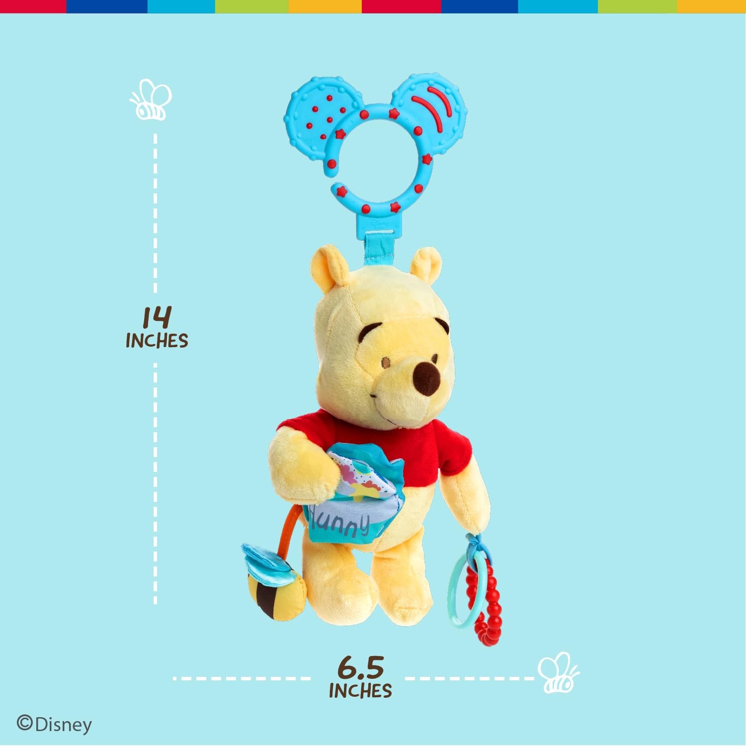 Kids Preferred Disney Baby Winnie The Pooh On The Go Activity Toy 79704