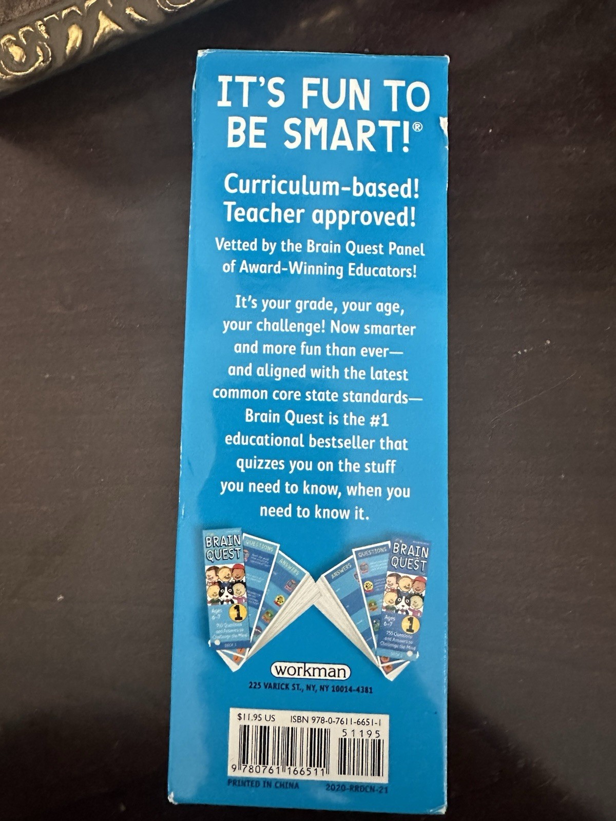 Brain Quest Grade 1 Ages 6-7 Revised 4th Edition Card Decks 1 & 2