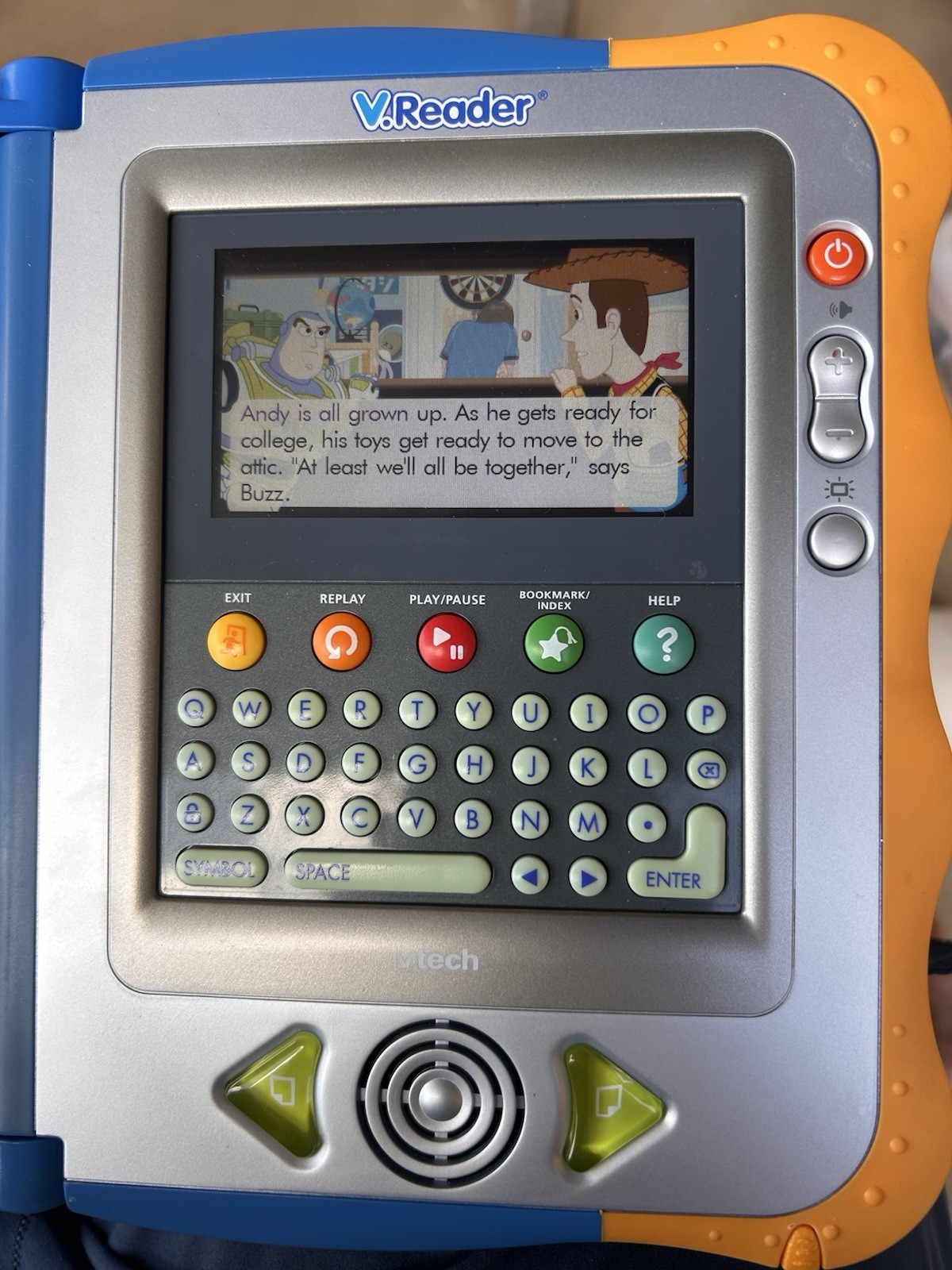 VTECH V. Reader With Four Games Tested Shrek Dora Tangled Toy Story