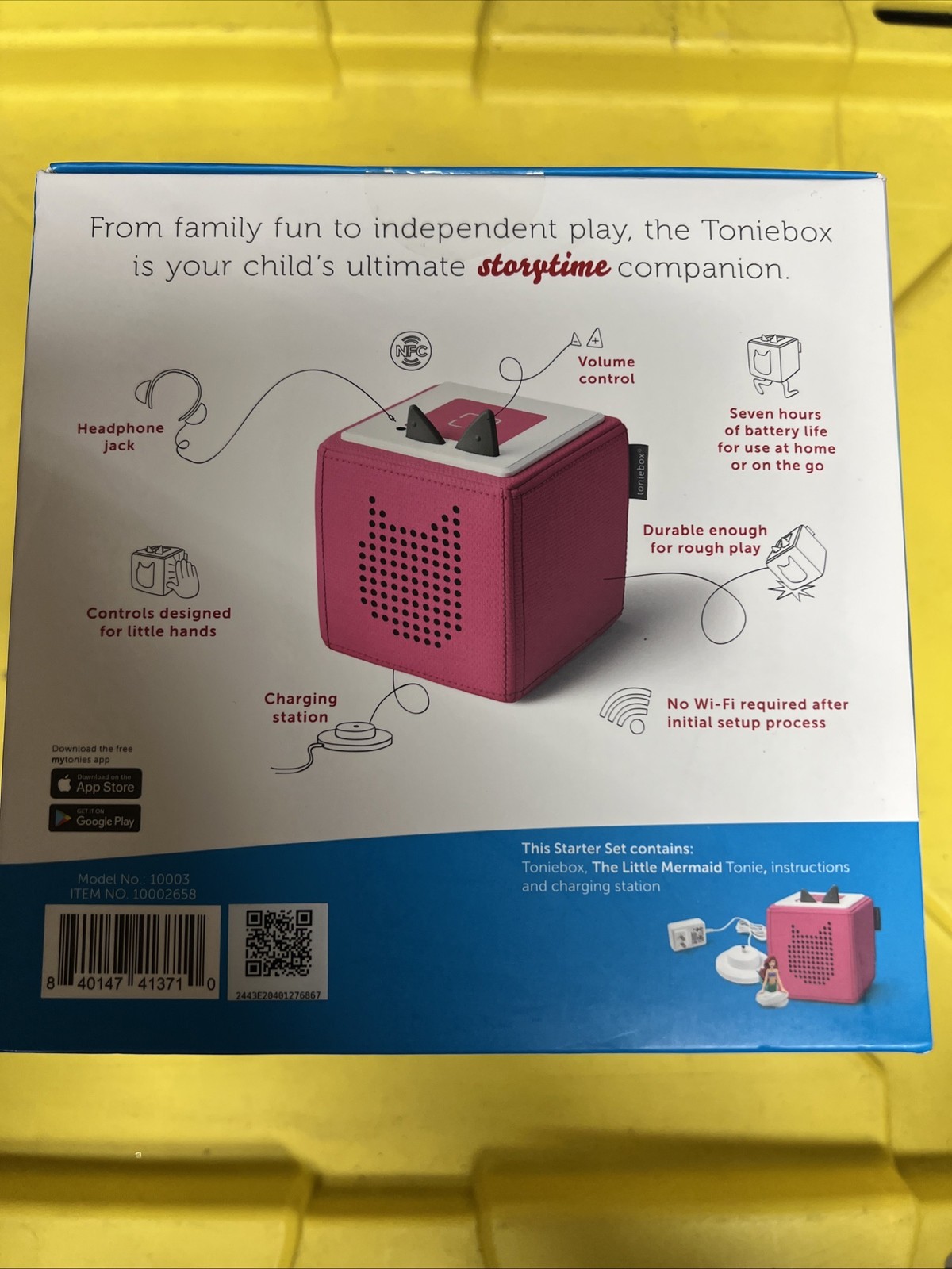 Tonies Disney Little Mermaid Toniebox Player Starter Set