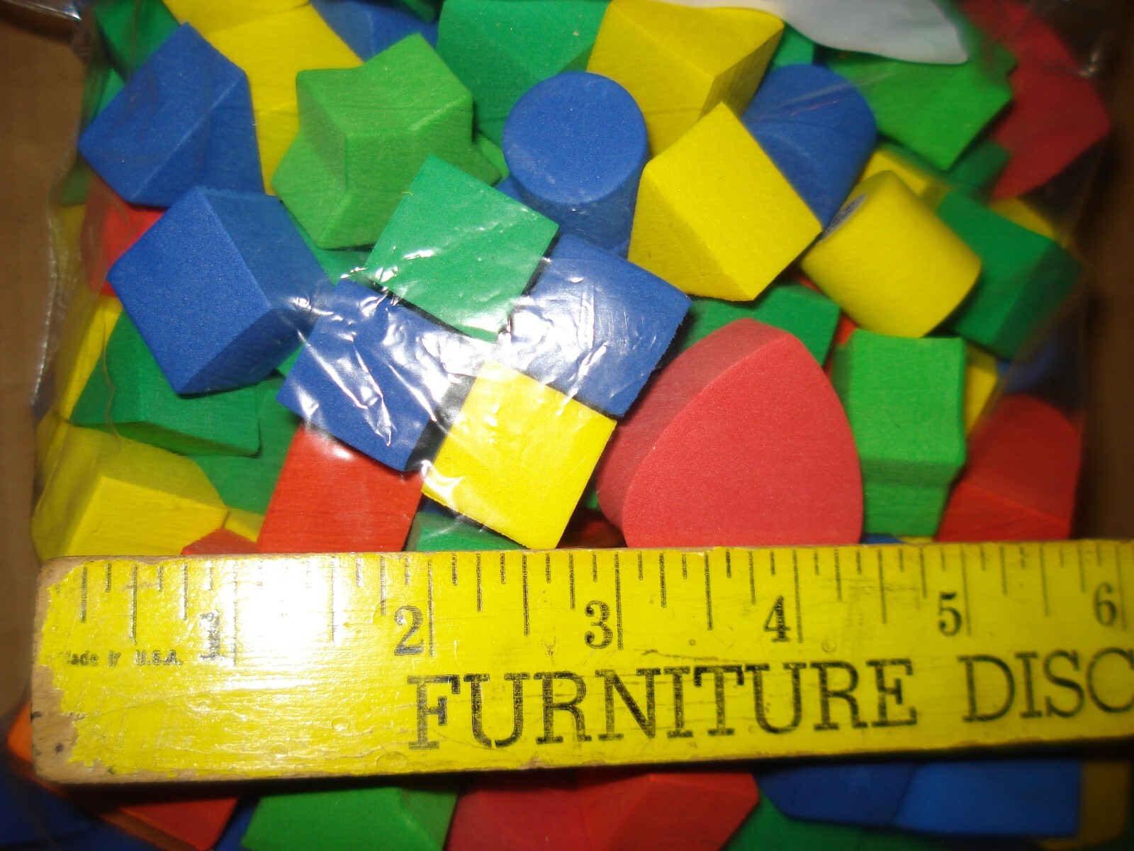 Math Manipulatives Counting Blocks – Over 230 Foam Pieces – Many Shapes, Colors