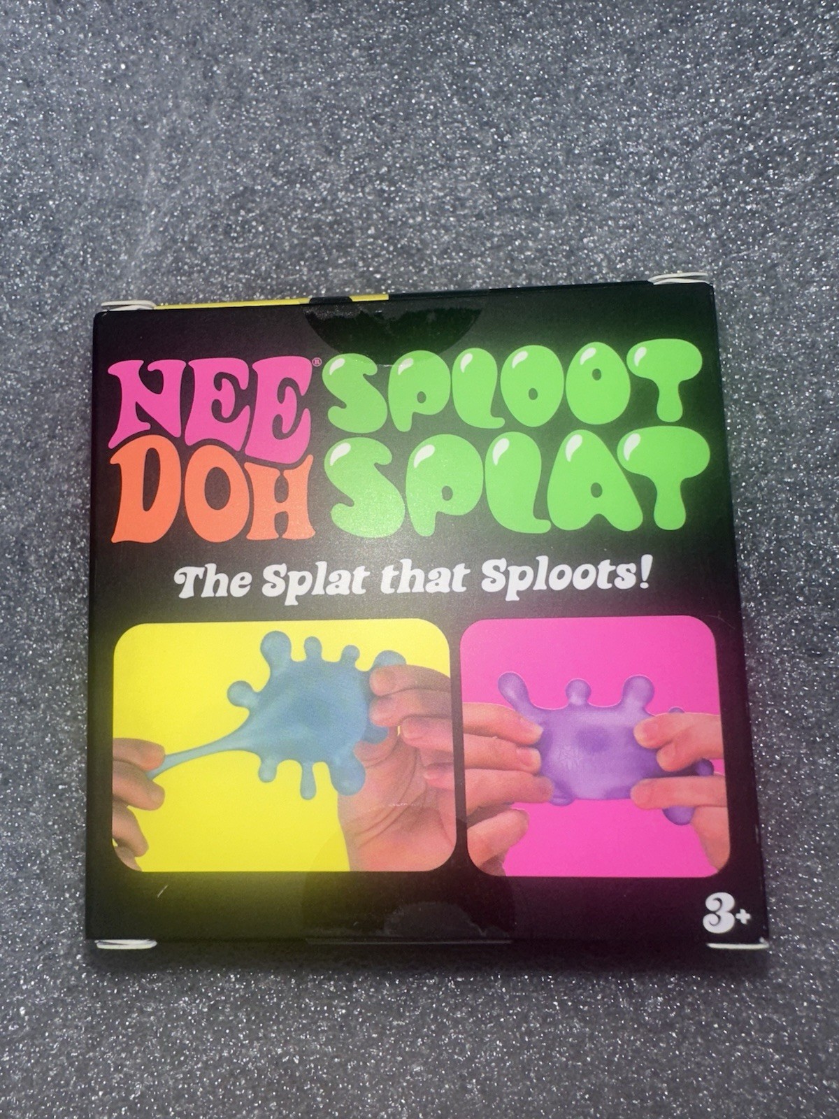 NeeDoh SPLOOT SPLAT, Nee Doh Splatter Fidget, Nee-doh Sploot Splat Squishy BLUE