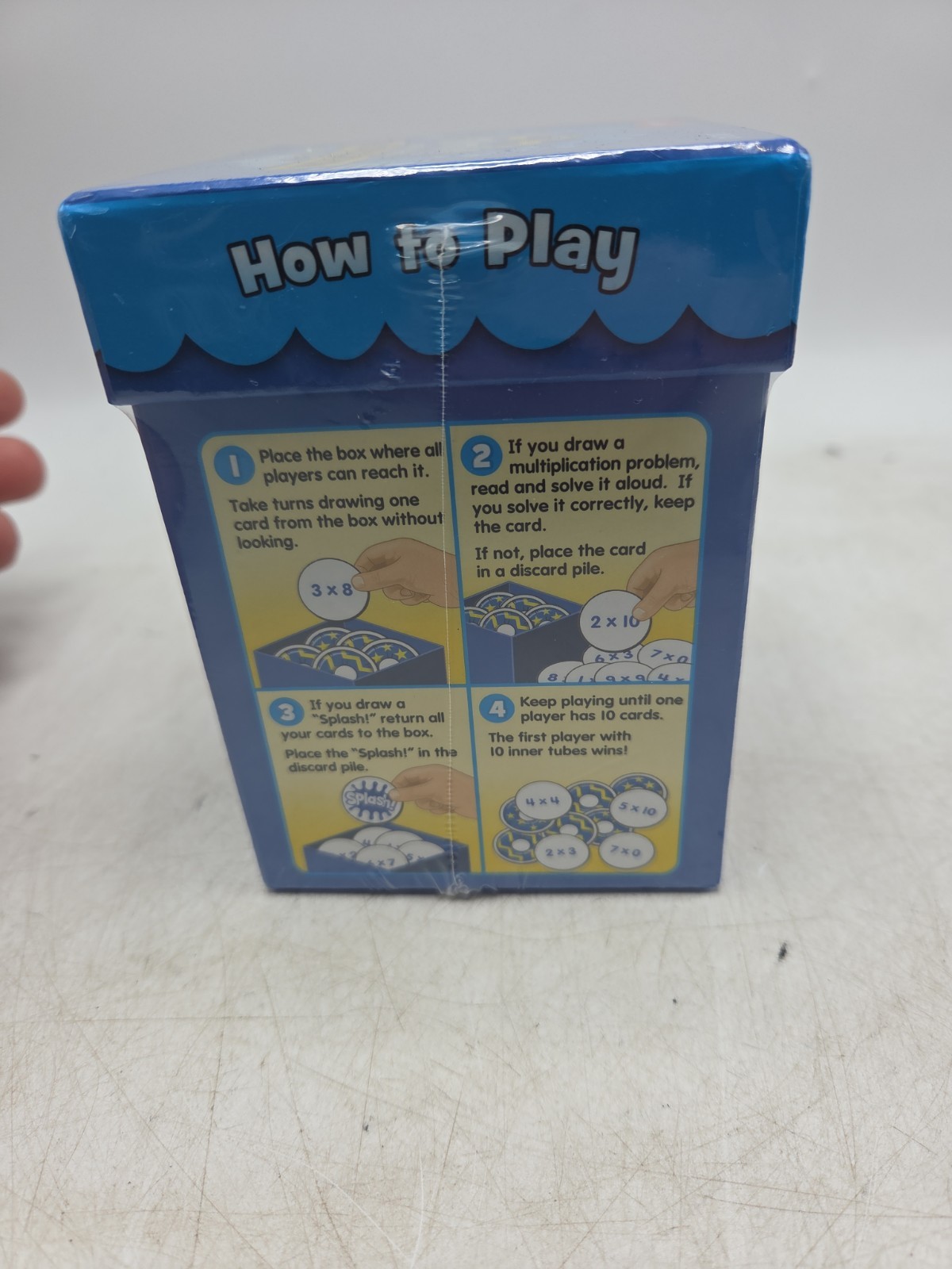Lakeshore LM243-244 Splash Math Game Multiplication & Division Grades 3-5 Sealed
