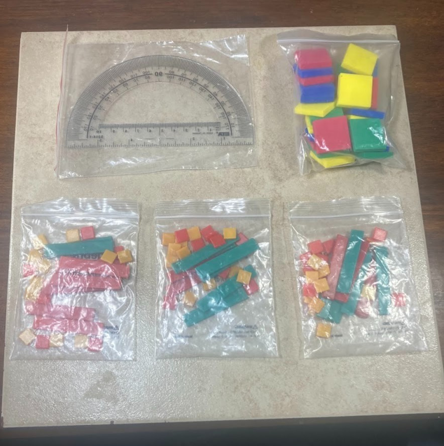 CCA Student Algebra Tiles #020288 Cuisenaire Company of America, Inc. Math Tiles