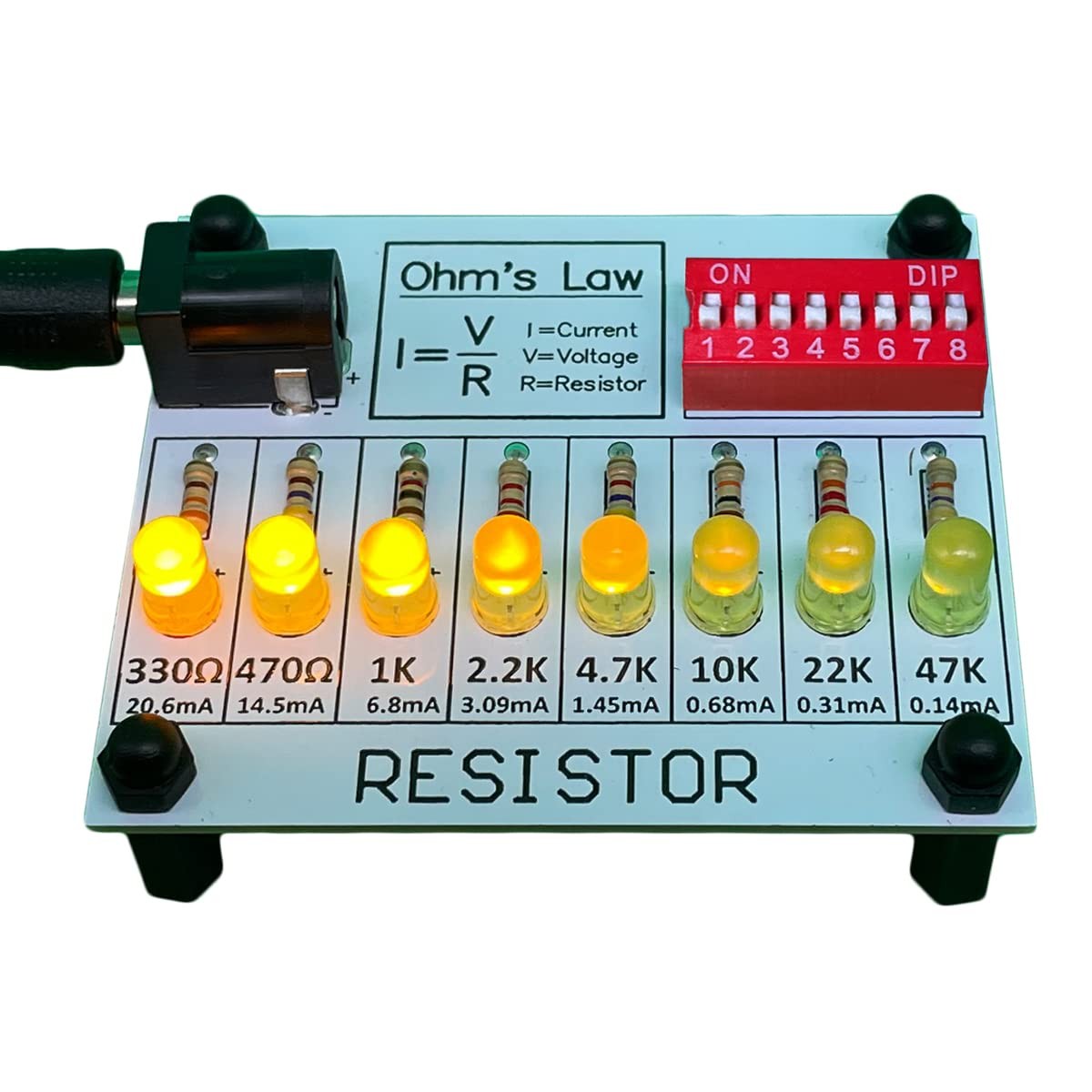 Soldering Practice Kit Learning 2 inches x 2.5 x 0.8