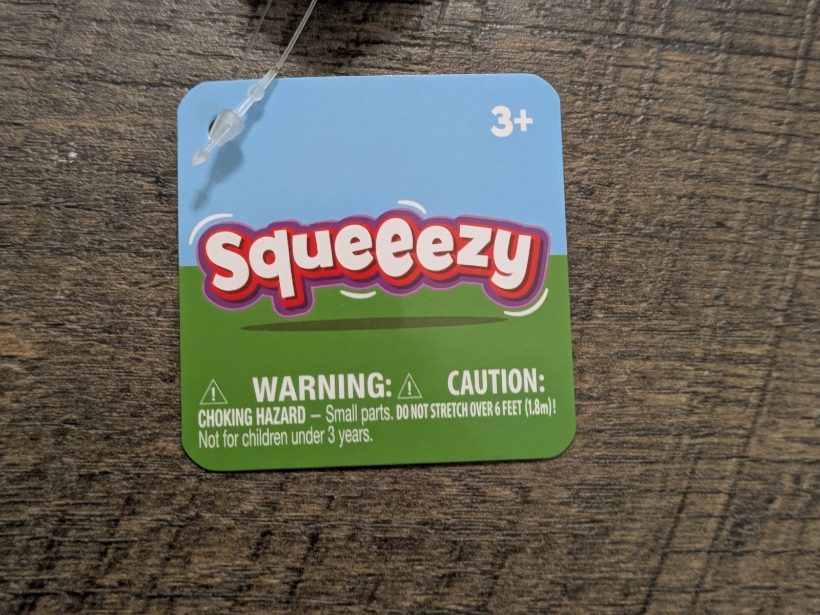 SQUEEEZY Gel Banana 10” Sensory Toy Toy-Mendous & 2 NEW Glitter Vibe Cubes