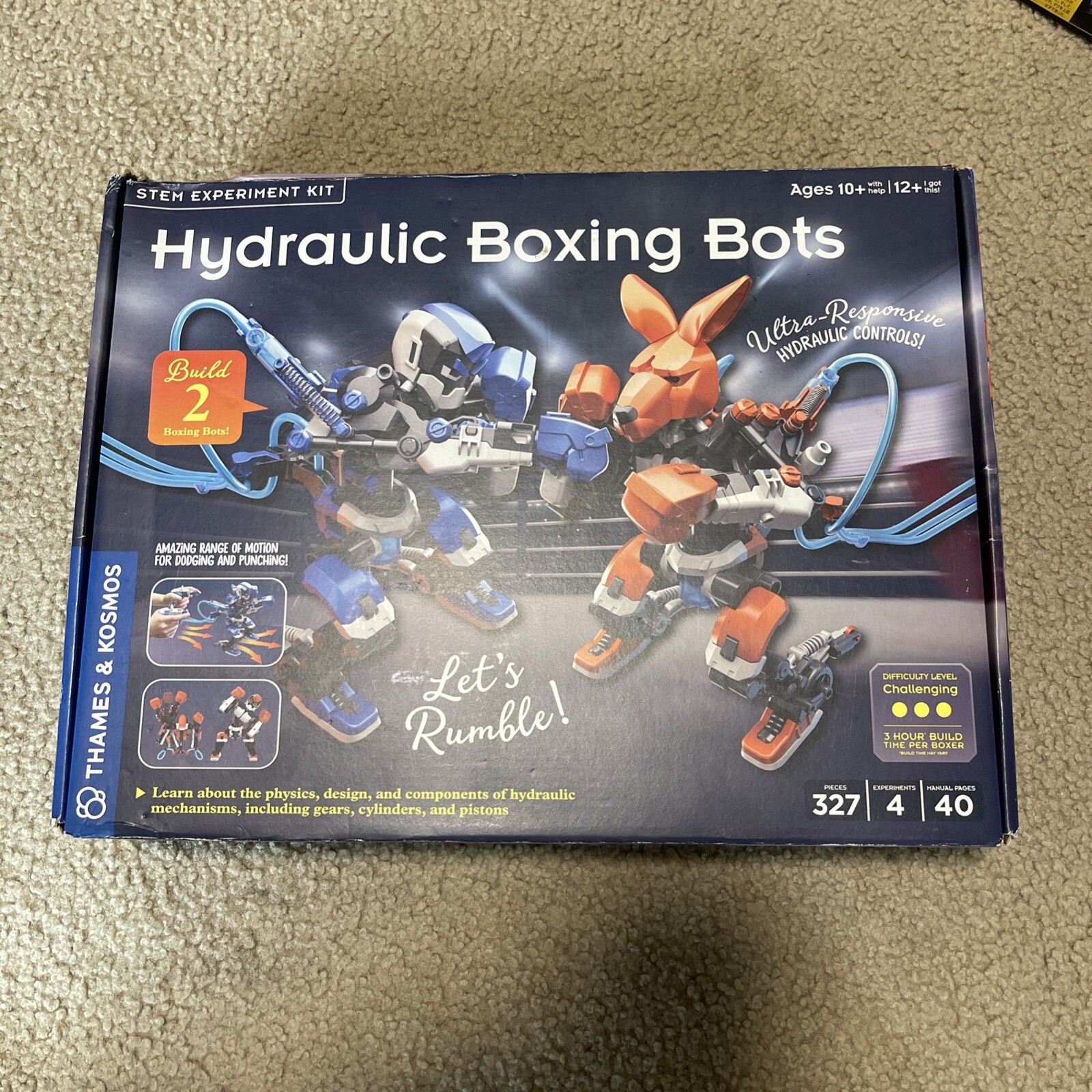 HYDRAULIC BOXING BOTS Stem Experiment Kit – Thames & Kosmos