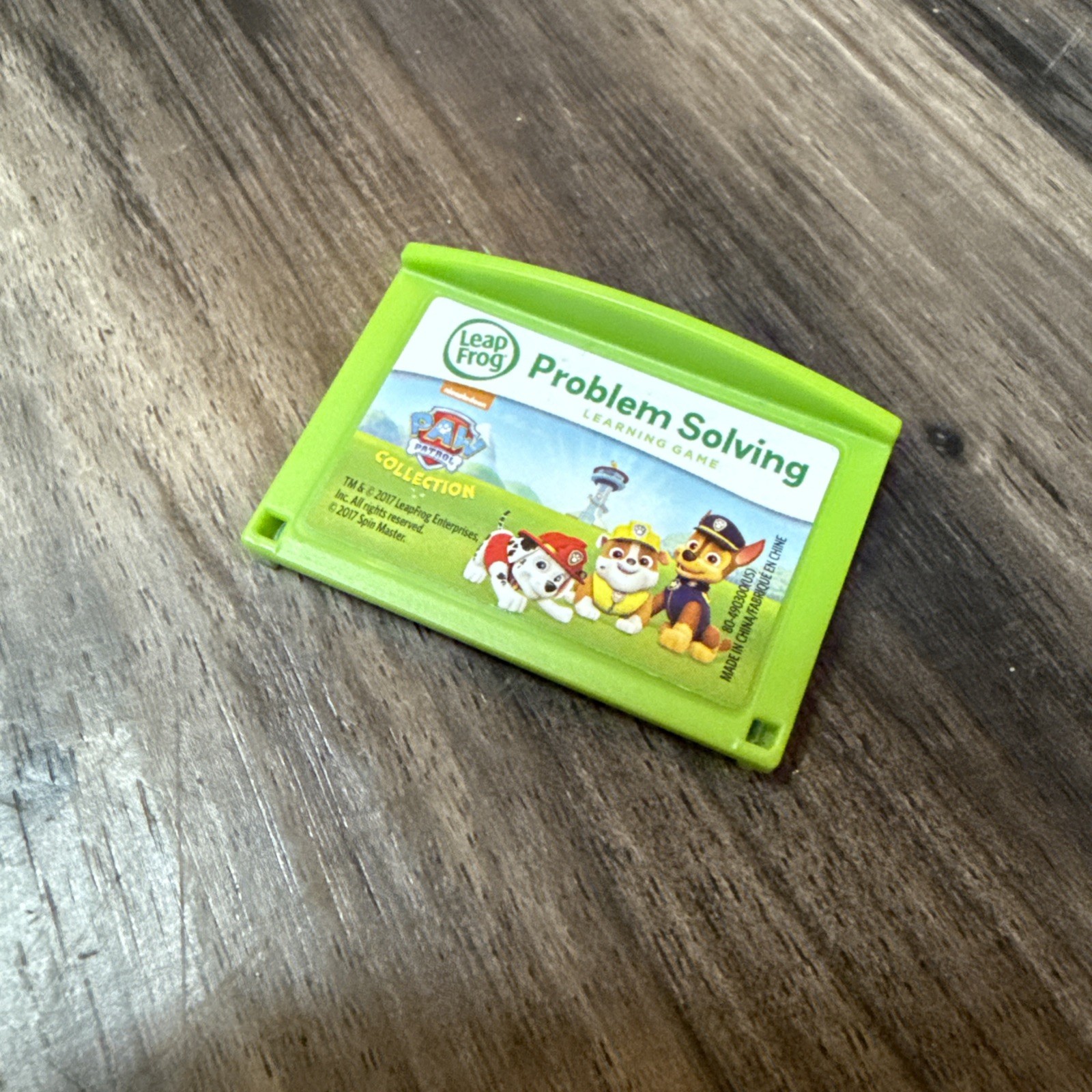 Leapfrog LeapPad Learning Game Cartridge — PAW PATROL PROBLEM SOLVING