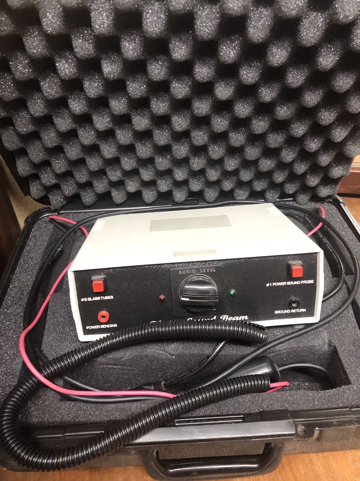 Original Photon Sound Beam Accessories and Hard Case Works AS-IS Read Details