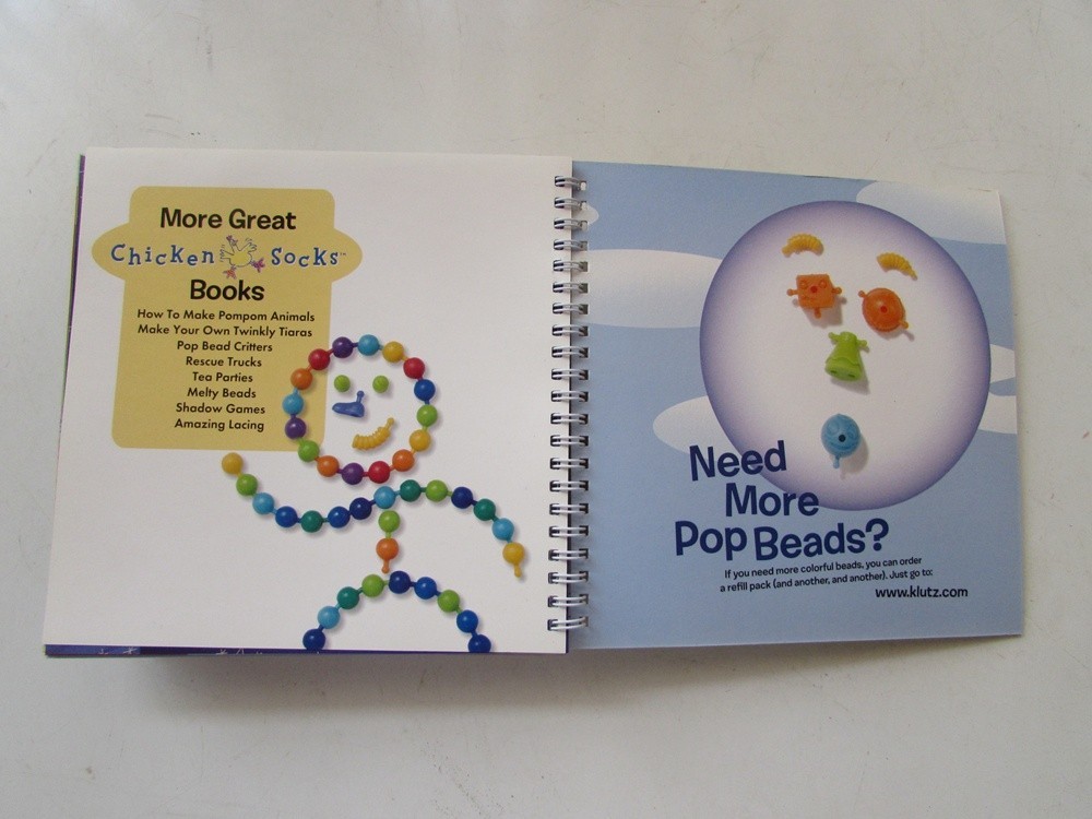 Pop Bead People by Klutz Editors (2006, Hardcover) New Old Stock NOS