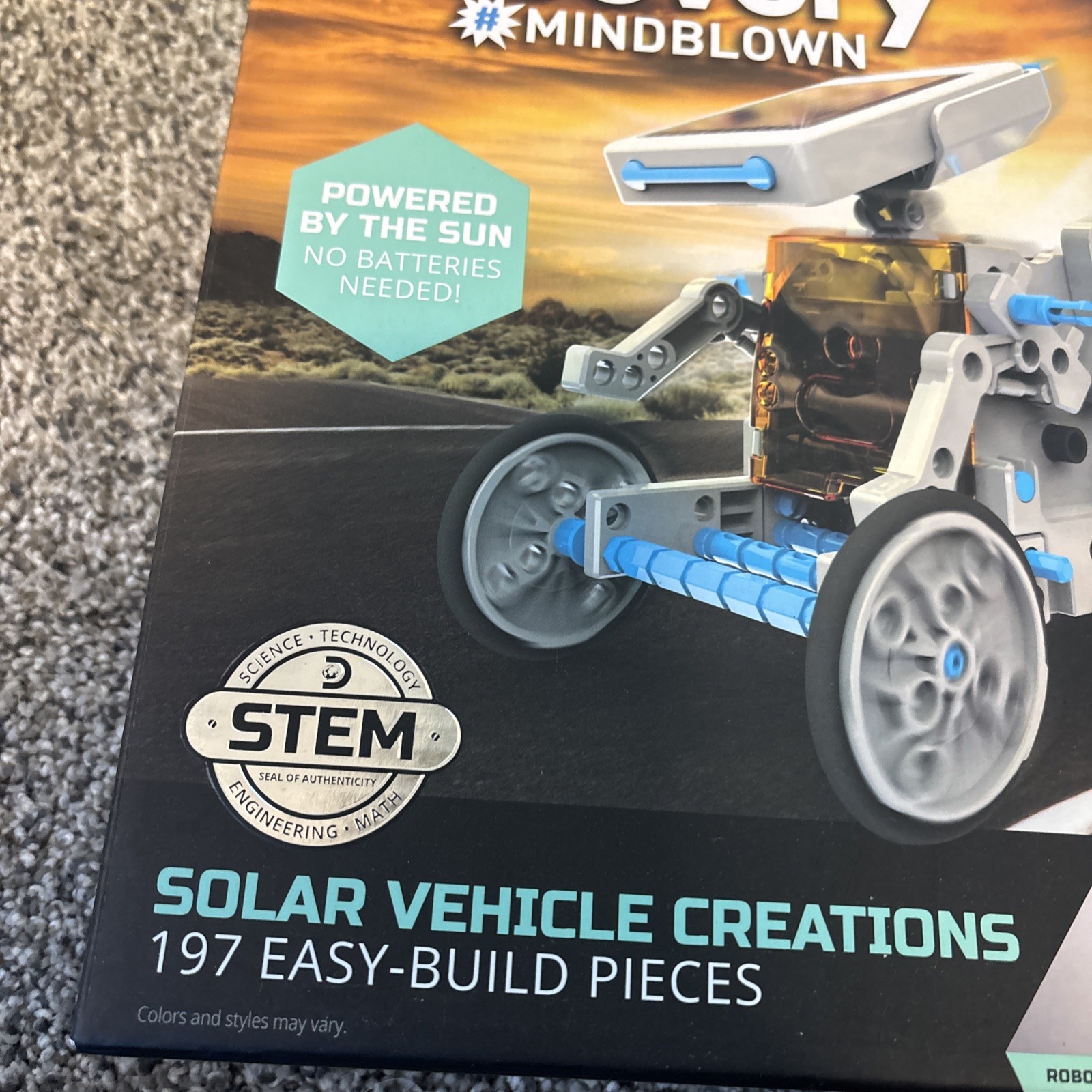 Discovery Mindblown Solar Vehicle Creations 197 Easy Build Pieces.