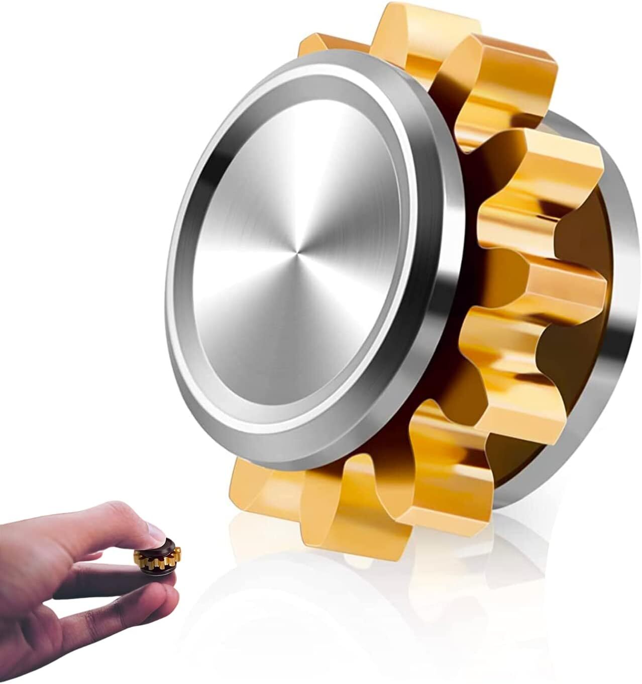 Copper Gear Fidget Spinner Toy for Anxiety, Stress, ADHD Autism, 1 Count