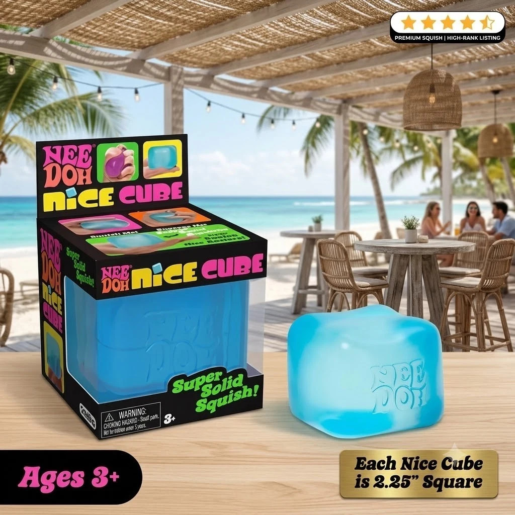 🧊NEEDOH NICE CUBE BLUE,PINK,PURPLE SET OF 3 NEW!🧊(Set of 3)