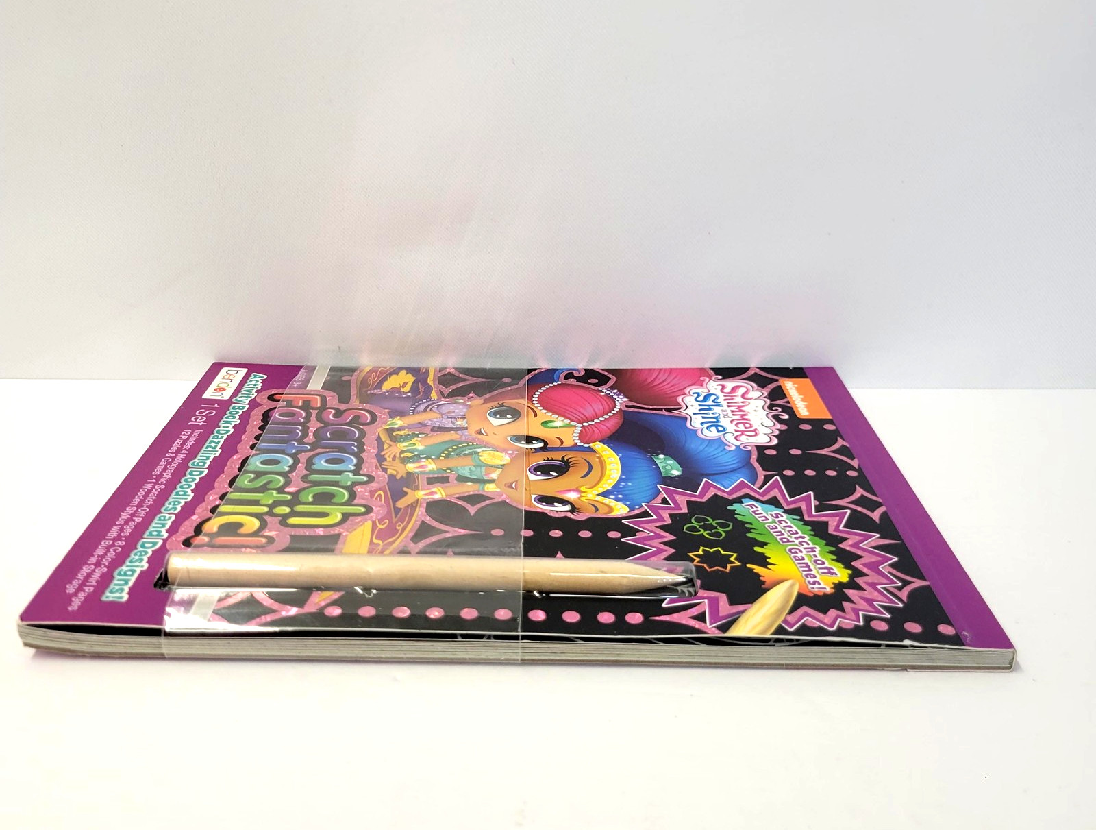 Shimmer And Shine Scratch Fantastic Activity Book Nickelodeon Ages 3+ Bendon