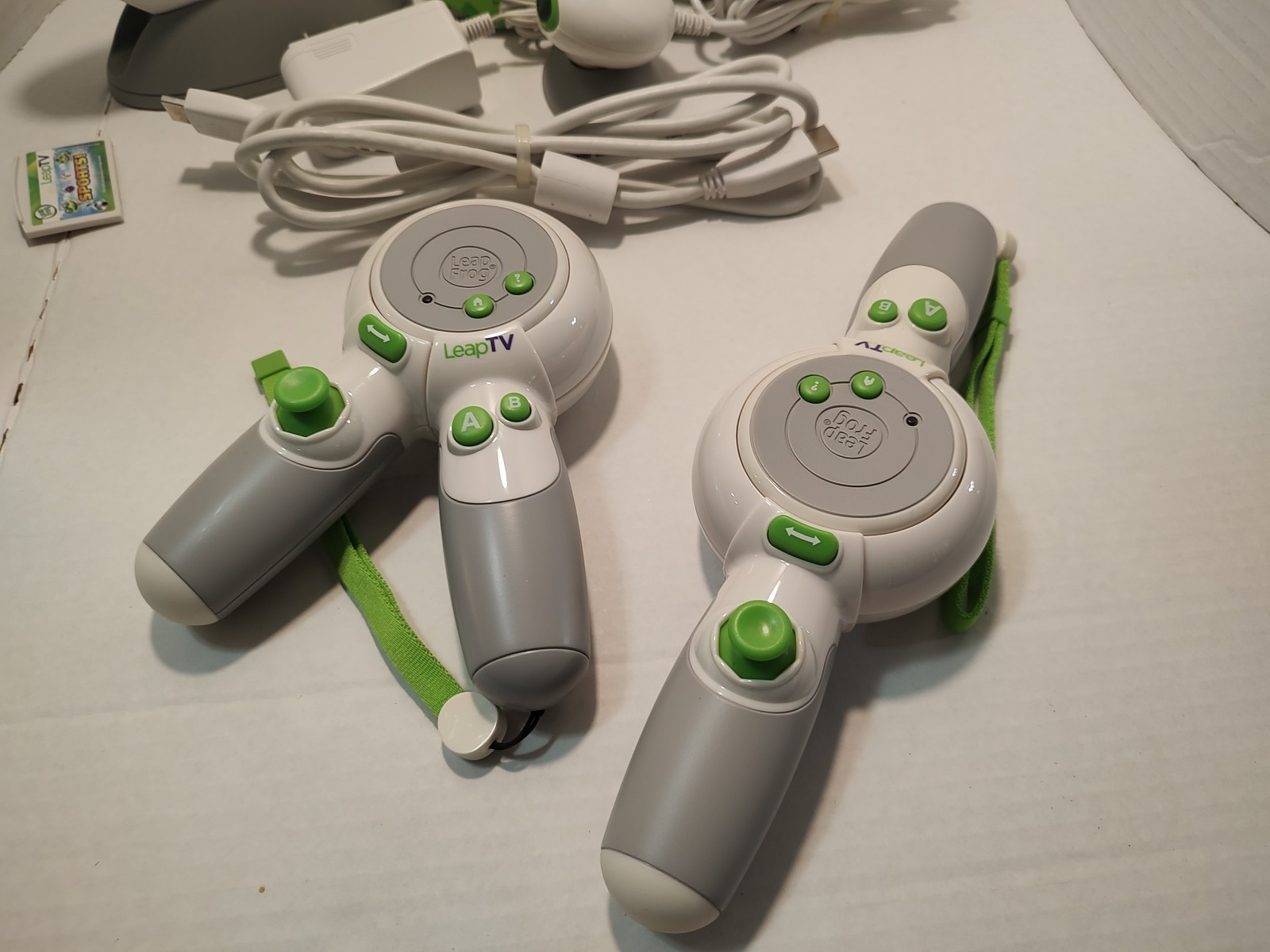 🔥 LeapFrog LeapTV Educational Active Video Gaming System Console w/ Sports Game