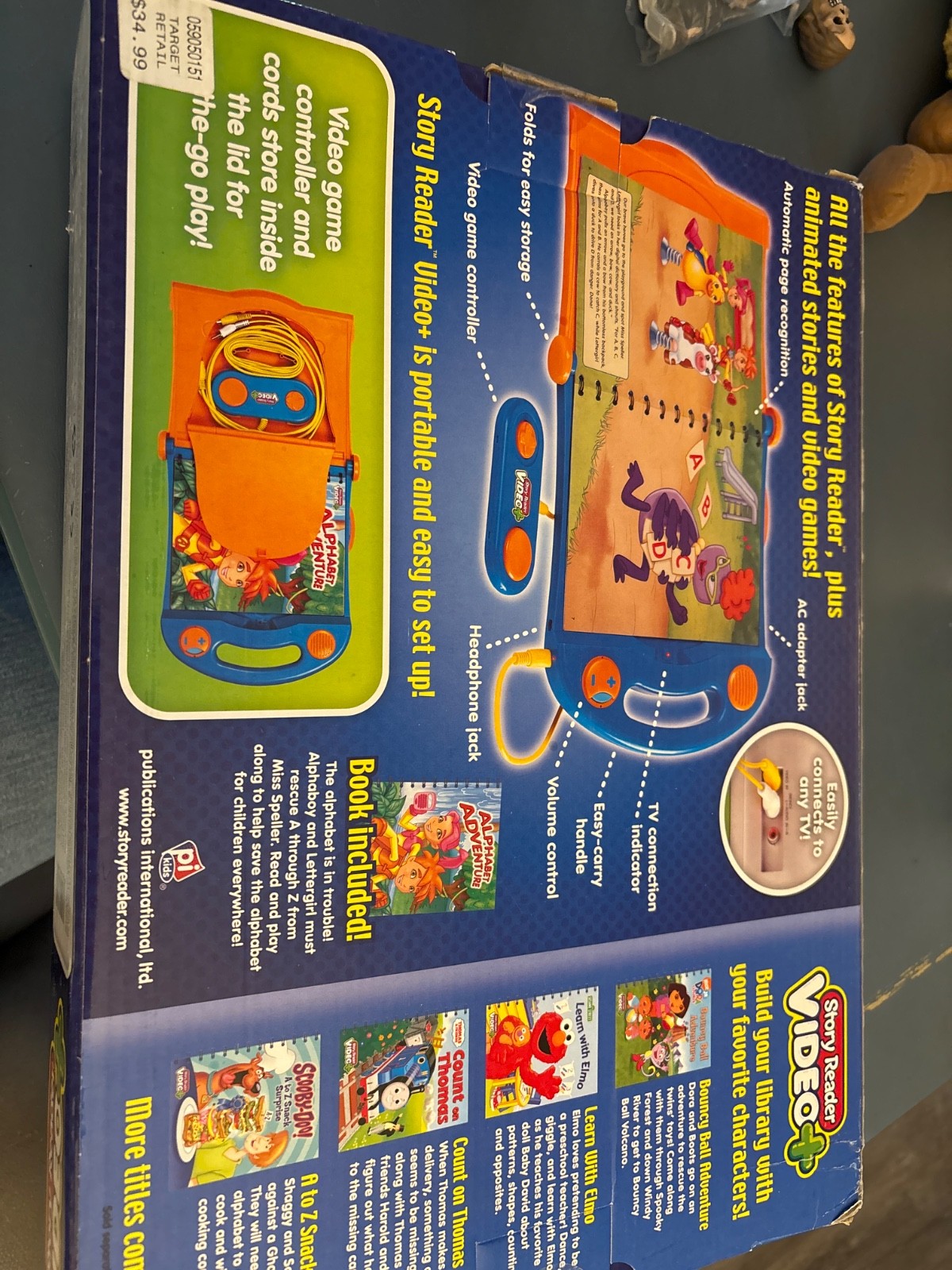 Story Reader Video + COMBO (System, Book and Cartridge) NOS