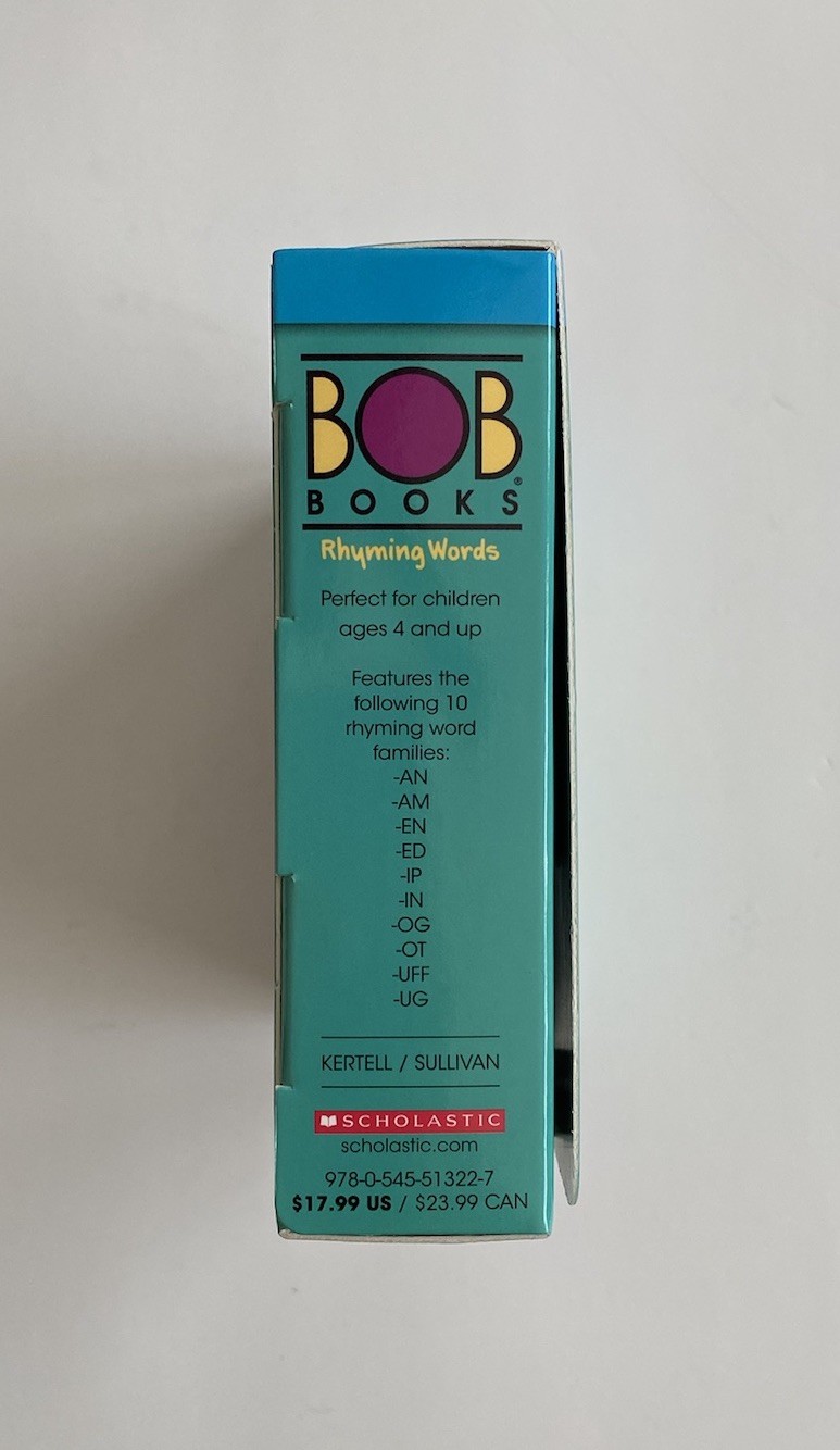 BOB BOOKS ~ Stage 1: Starting To Read ~ Rhyming Words ~ Box Set Of 10 Books NEW!
